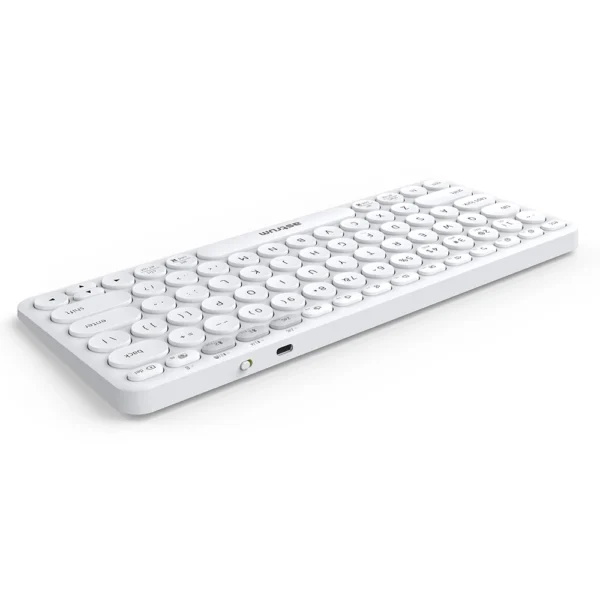 Dual Mode Mini Wireless Keyboard - KT200 - White