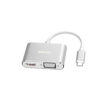 USB-C to VGA & HDMI Adapter | 4K HDMI + 1080P VGA - DA660