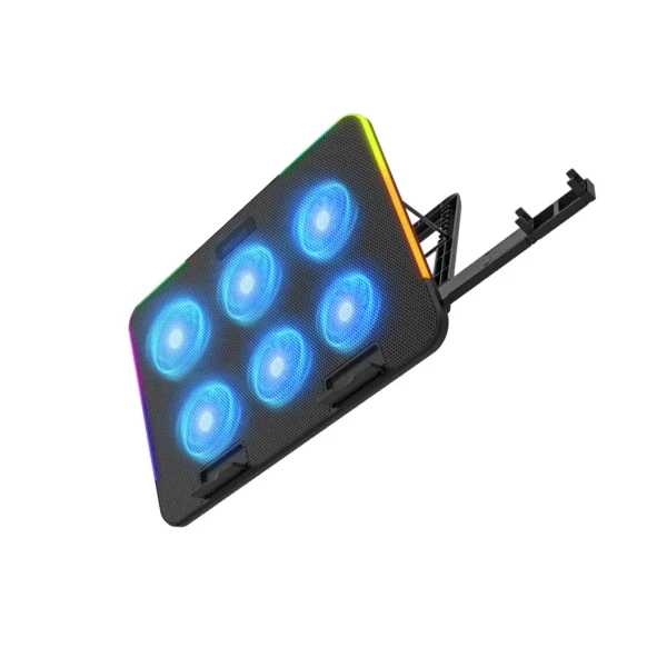 Laptop Cooling Pad 15.6" 6 x 60mm Fan Led 5 Level - LCP156