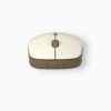 Wireless Optical Mouse -2.4GHz,1600DPI,4 Buttons, Silent Click - MW210 - Gold, Brown