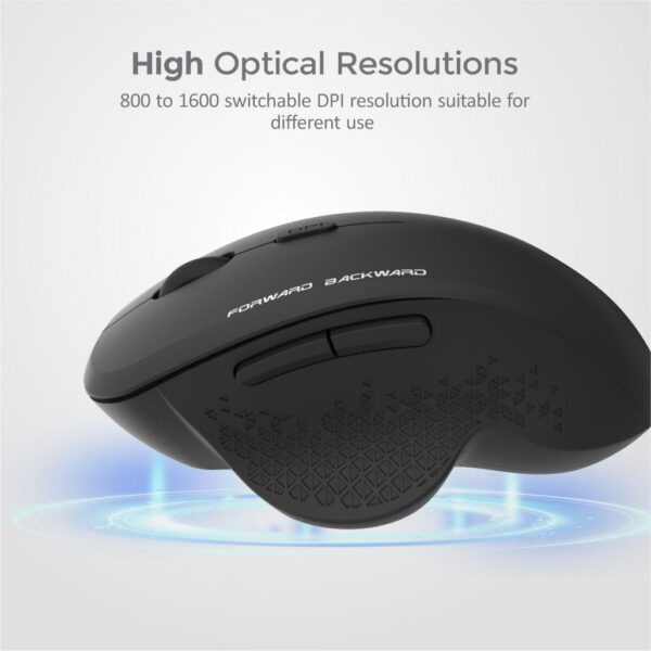 6B Wireless Optical Mouse - MW280 Black