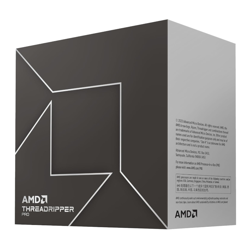 100-100000453WOF_wr_01a.jpg AMD RYZEN Threadripper Pro 7975WX 4.0Ghz 32-Core CPU
