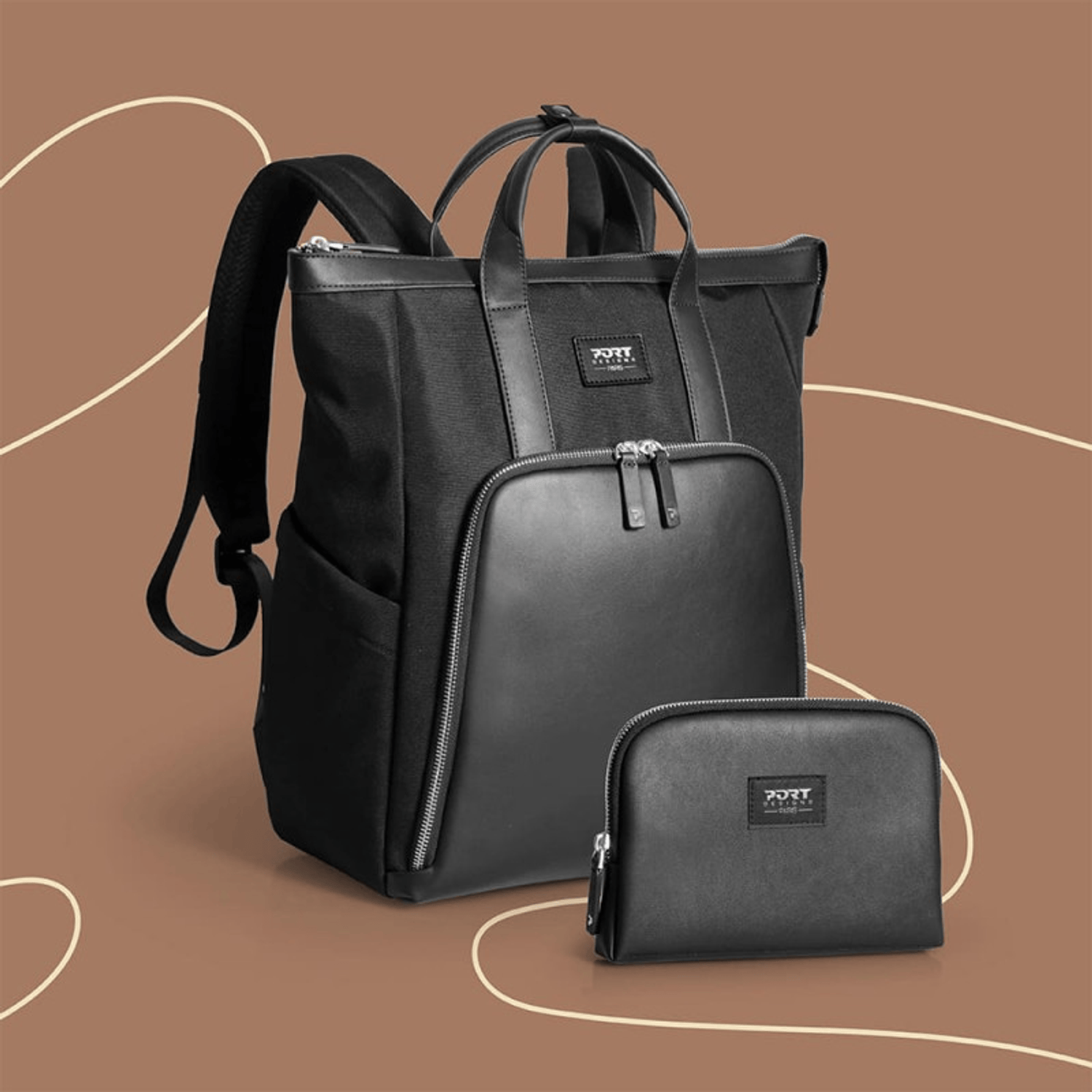 PORT MUSE SIGNATURE 16" backpack - pouch included