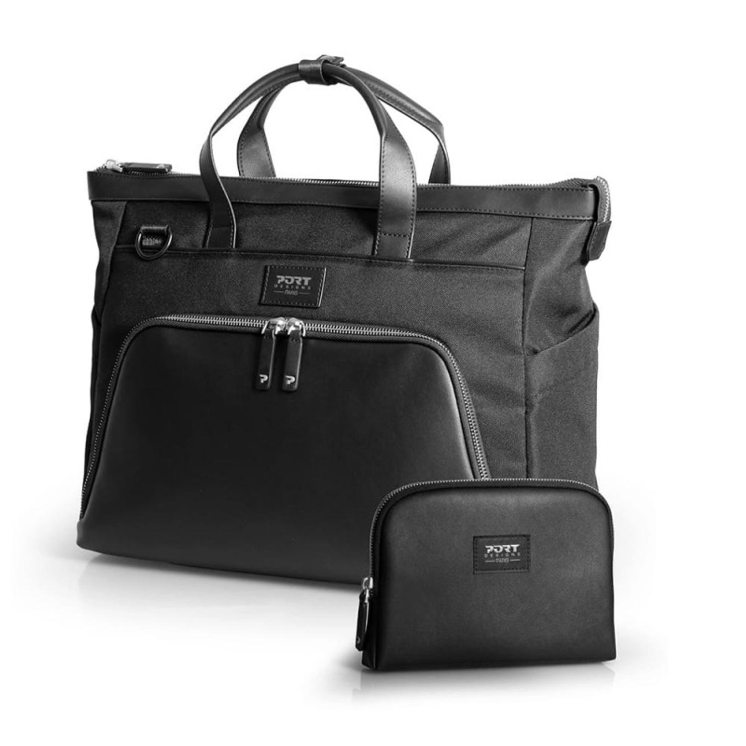 PORT MUSE SIGNATURE business 16" laptop handbag - clutch bag included