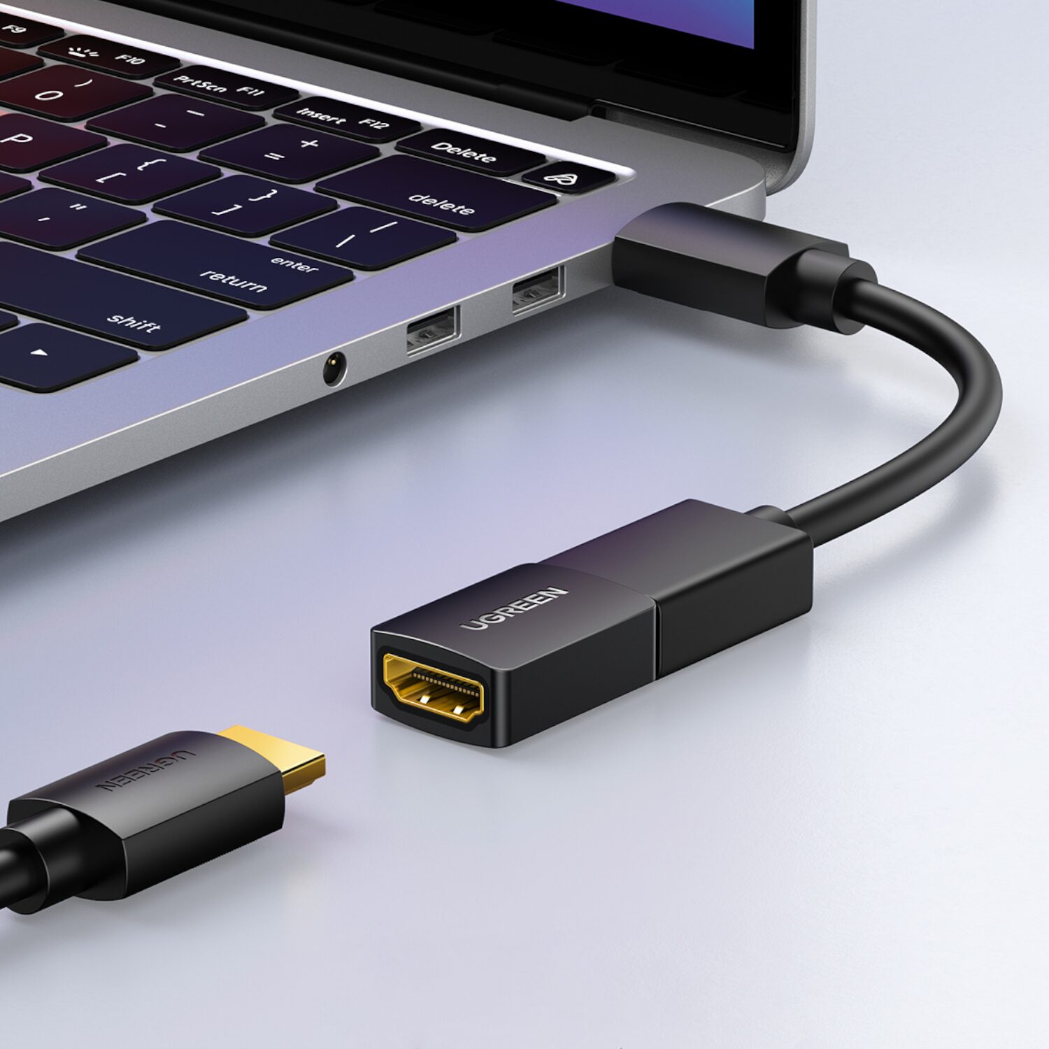 UGREEN 20107-20107 HDMI Female to Female Adapter - Black