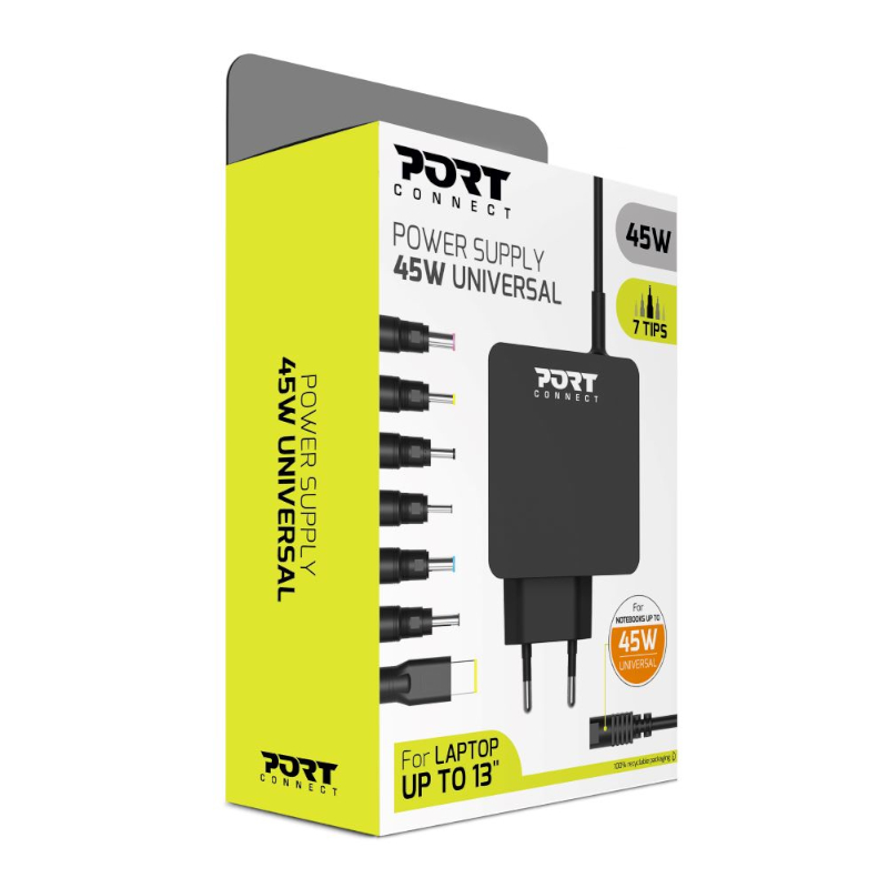900090B_wr_01.jpg Port Connect 45W Universal Notebook Adapter