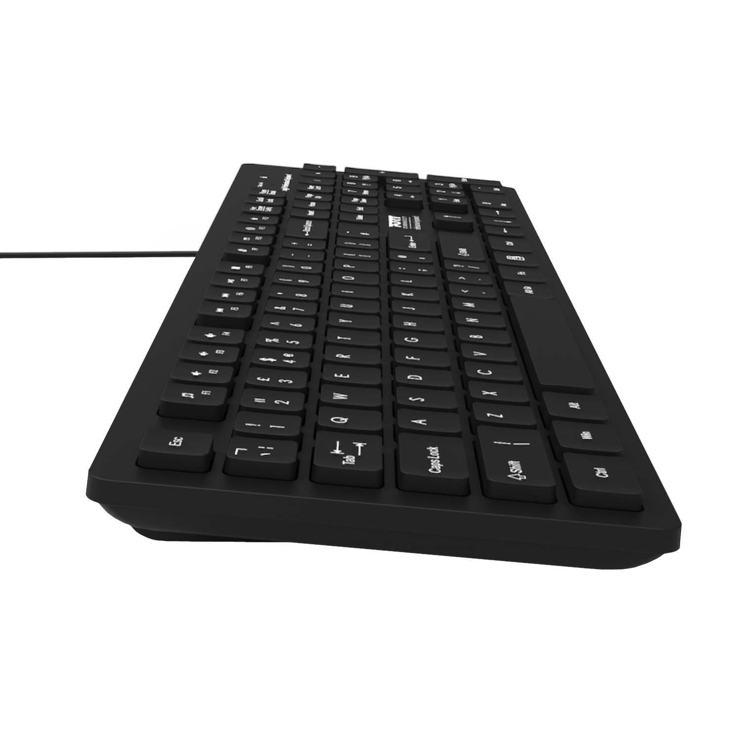 900752-US_Port-Connect-Office-Tough-USB-Keyboard_wr_03.jpg Port Connect Tough Office USB Keyboard - Black