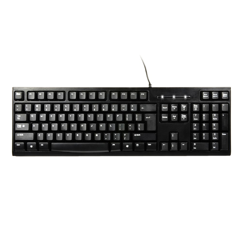 Port Design COMBO Wired Mouse + Keyboard - Black