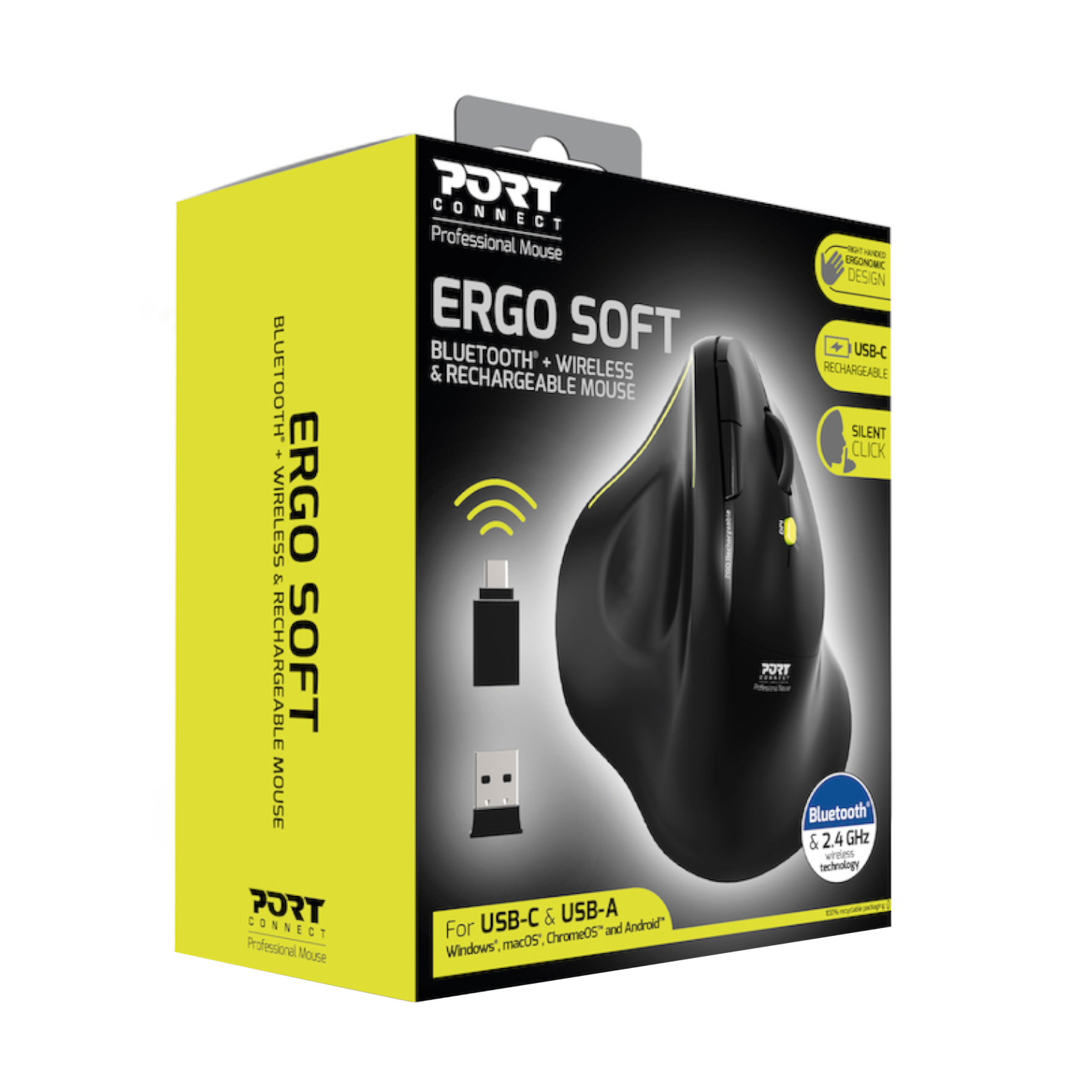 910200_PORT-MOUSE-ERGONOMIC-REACHARGE-BT-ERGO-B_wr_02.jpg Port Connect 2.4GHz Wireless ERGO SOFT Bluetooth Rechargeable Mouse