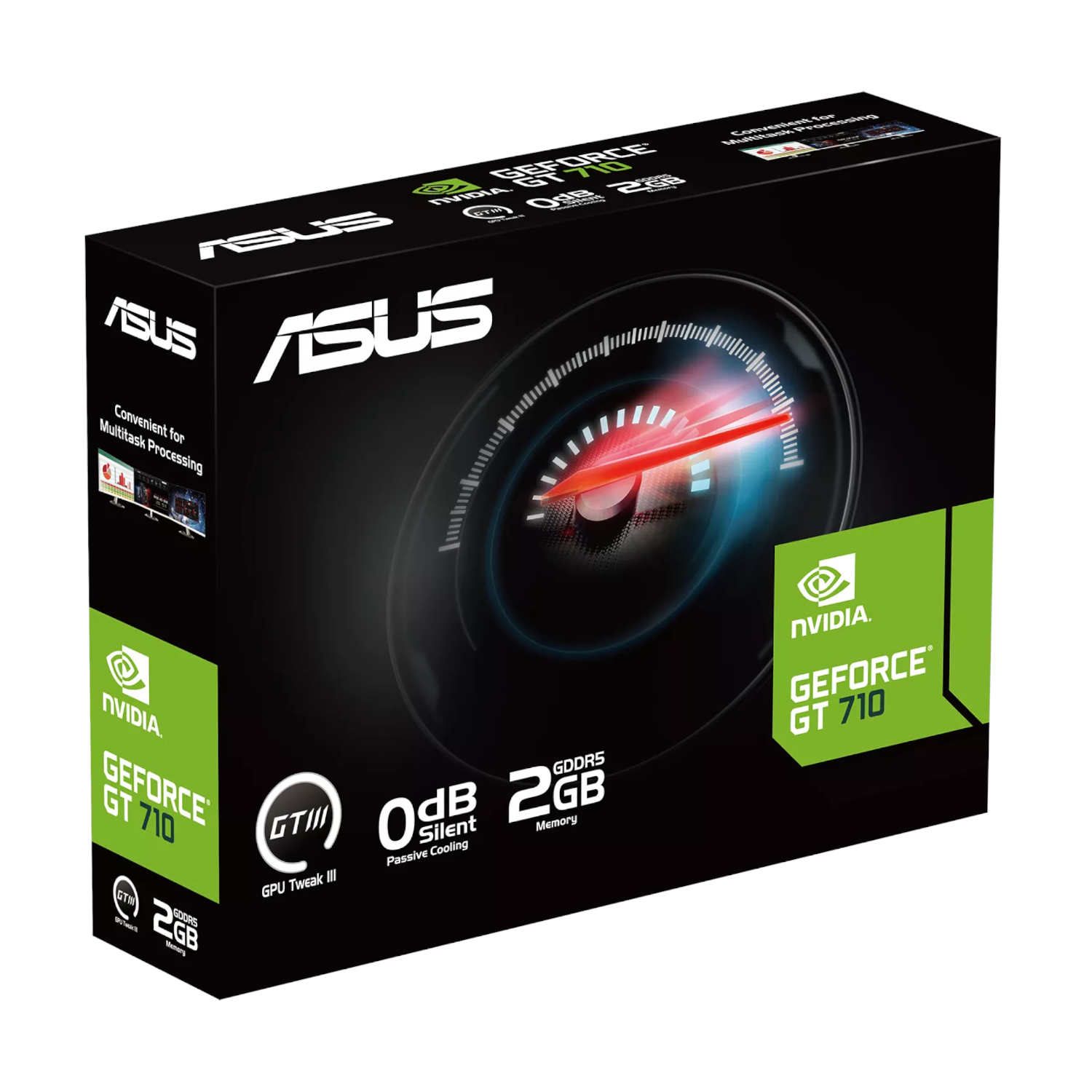 Asus GeForce GT 710 2GB GDDR5 EVO Graphics Card
