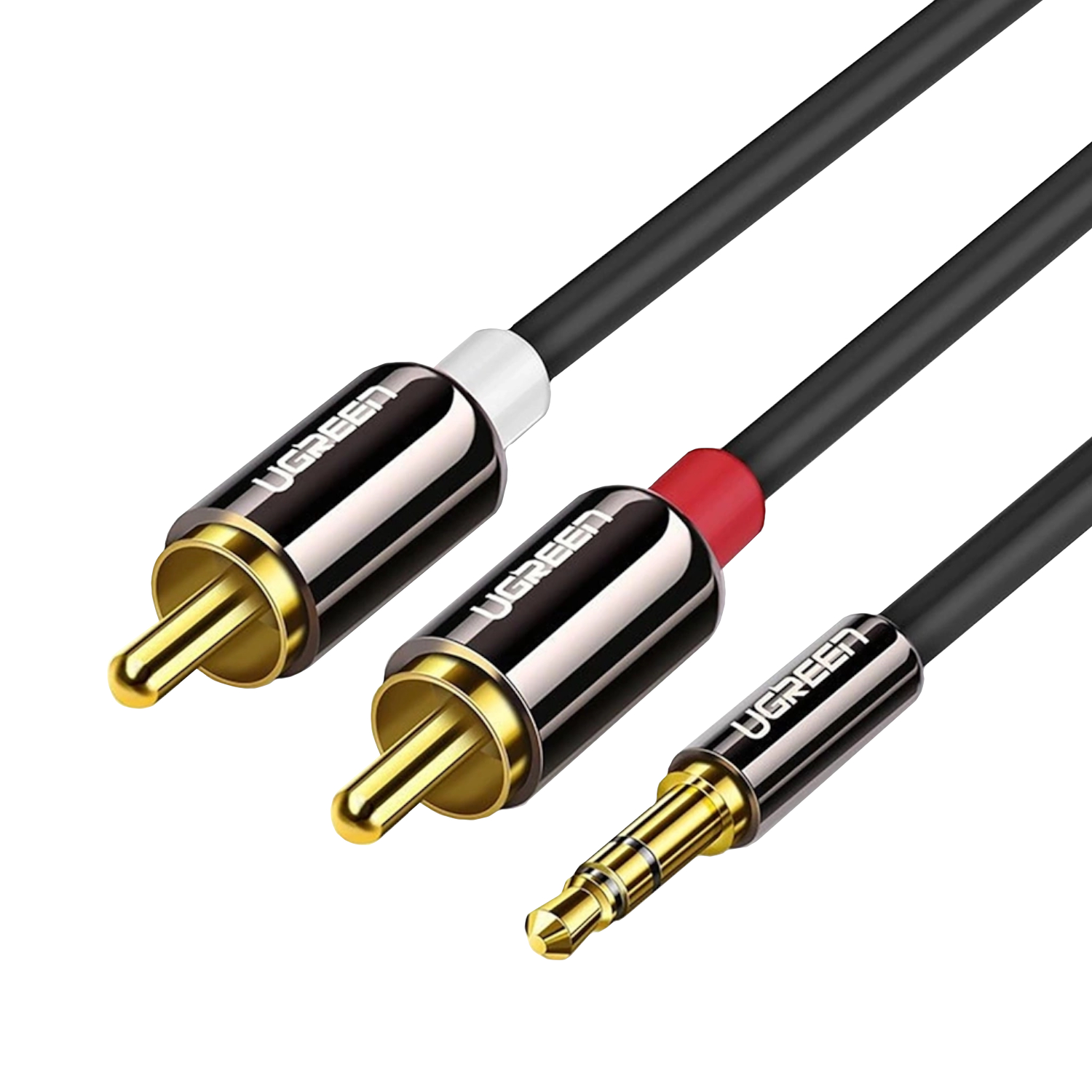 AV116-10749_UGreen-UV116-RCA-to-AUX-3.5mm-Audio-Cable-Black_wr_01.jpg UGREEN AV116 RCA to AUX 3.5mm Audio Cable 1M - Black