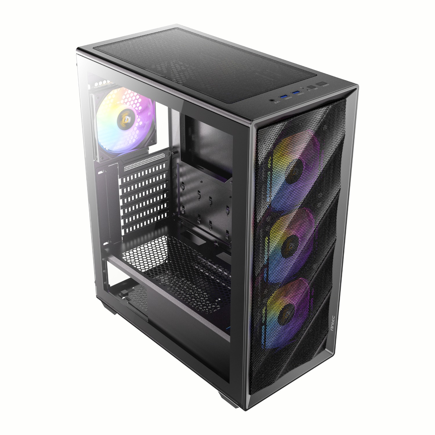Antec_AX85-ARGB_wr_04a.jpg Antec AX85 ATX ARGB Mid-Tower Gaming Chassis - Black