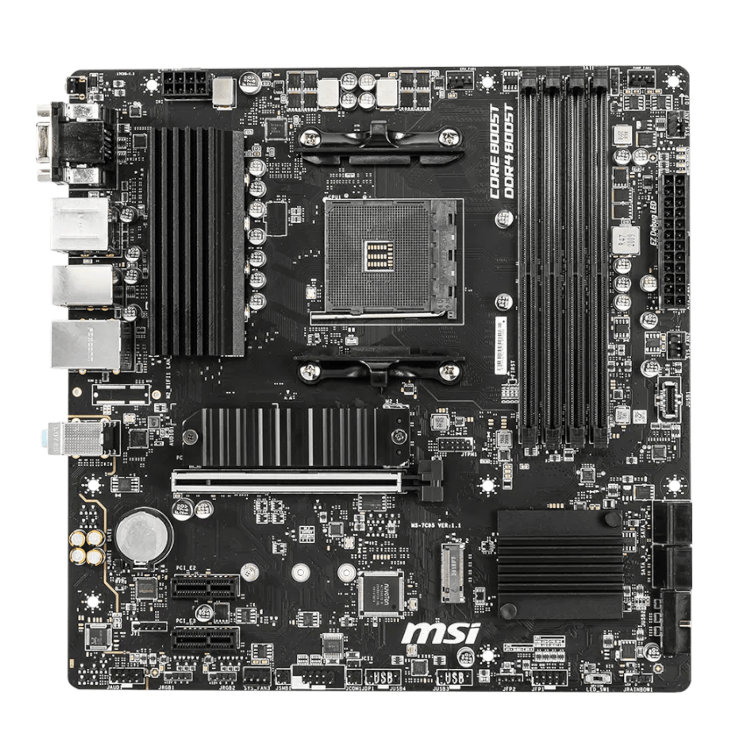 MSI B550M PRO-VDH AM4 M-ATX Motherboard