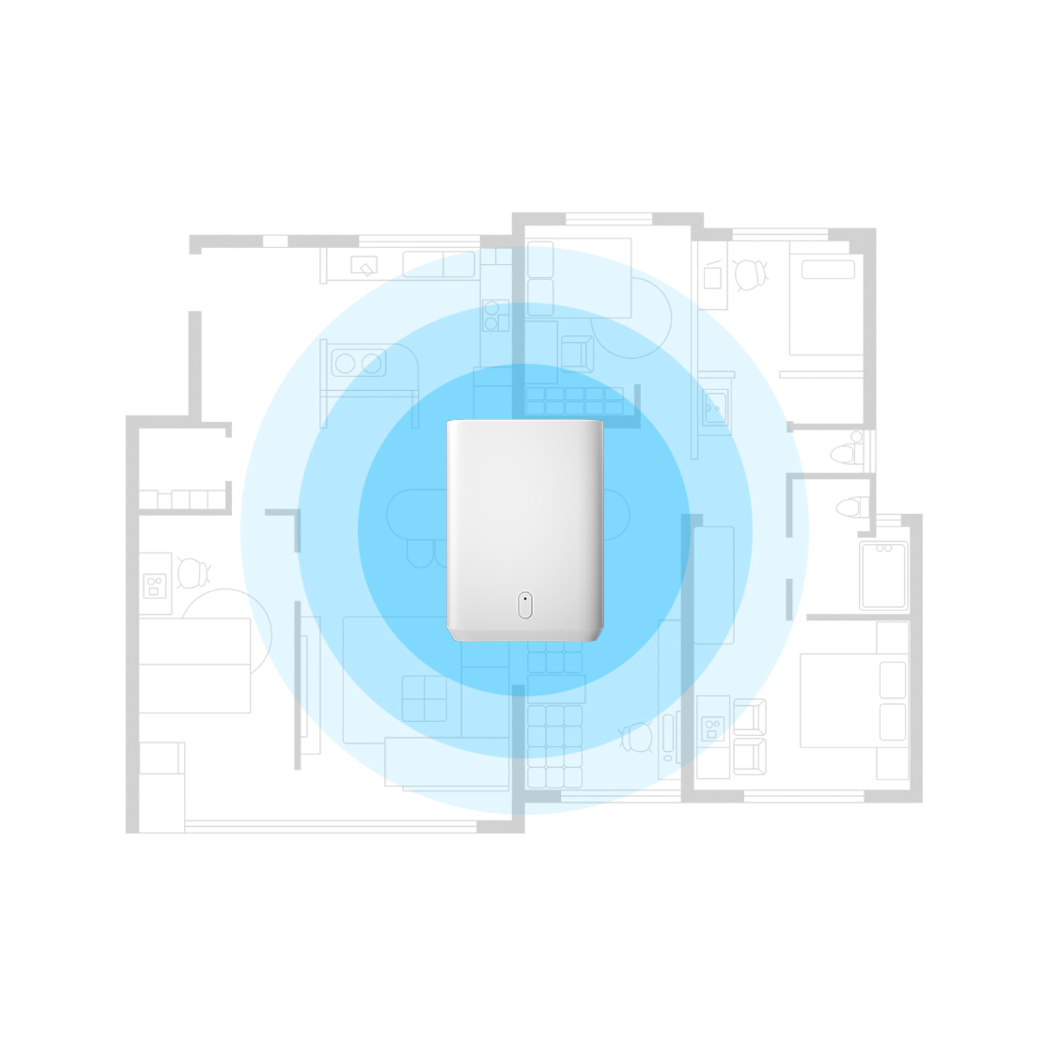 Xiaomi Outdoor Camera Base Station – White