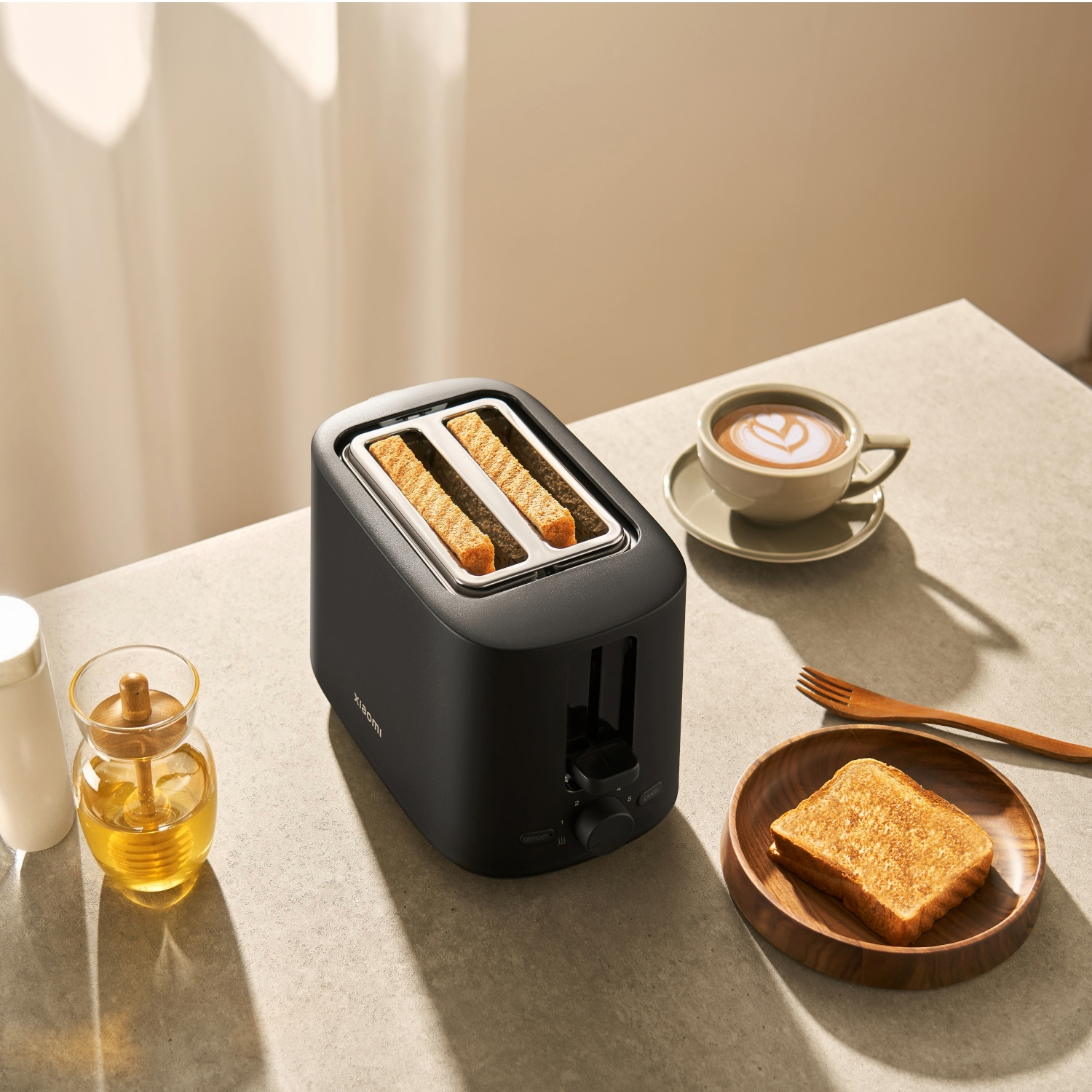 Xiaomi Dual Wide-Slot Toaster-Black