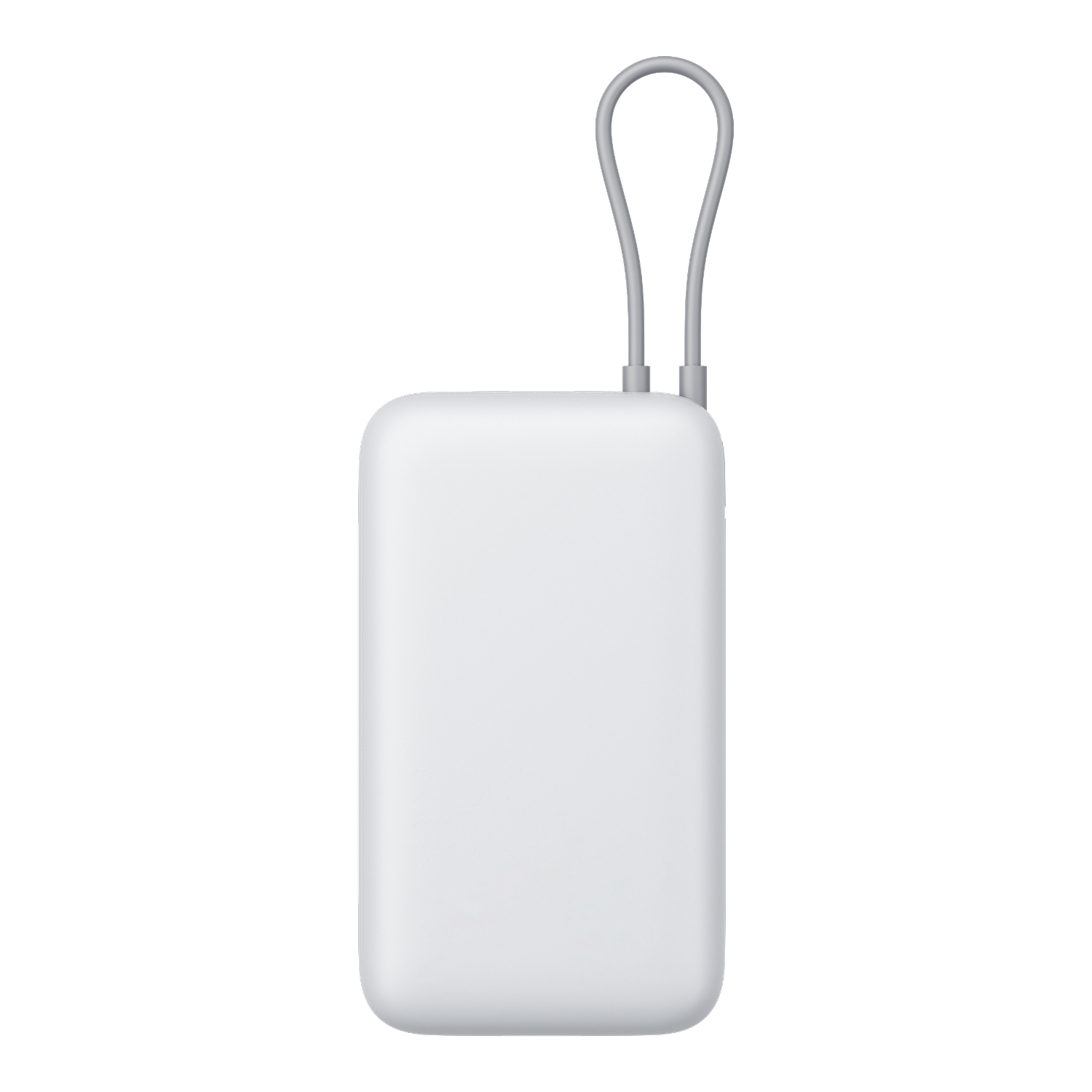 Xiaomi Power Bank 20000mAh (Integrated Cable) - Light Grey