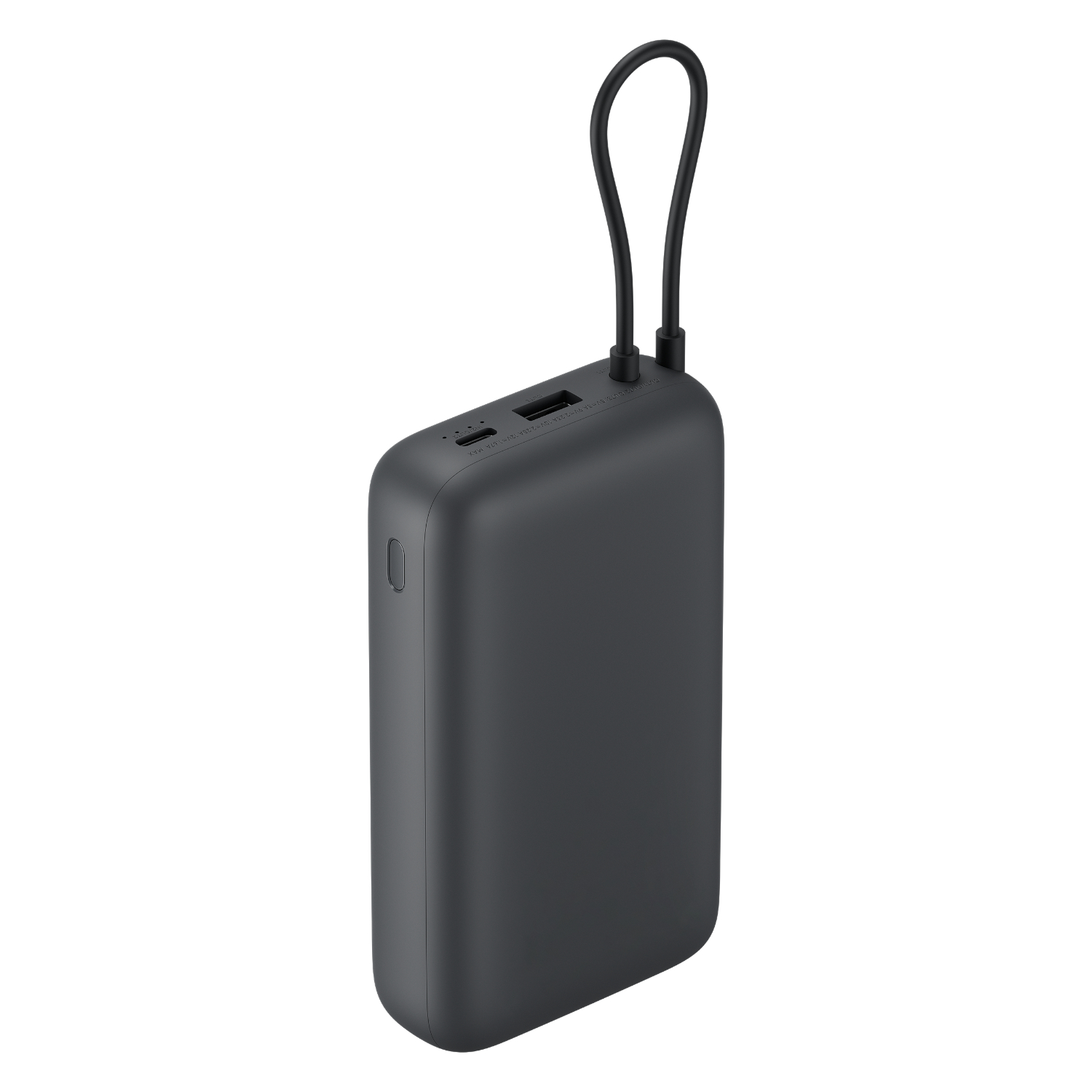 Xiaomi Power Bank 20000mAh (Integrated Cable) - Dark Grey