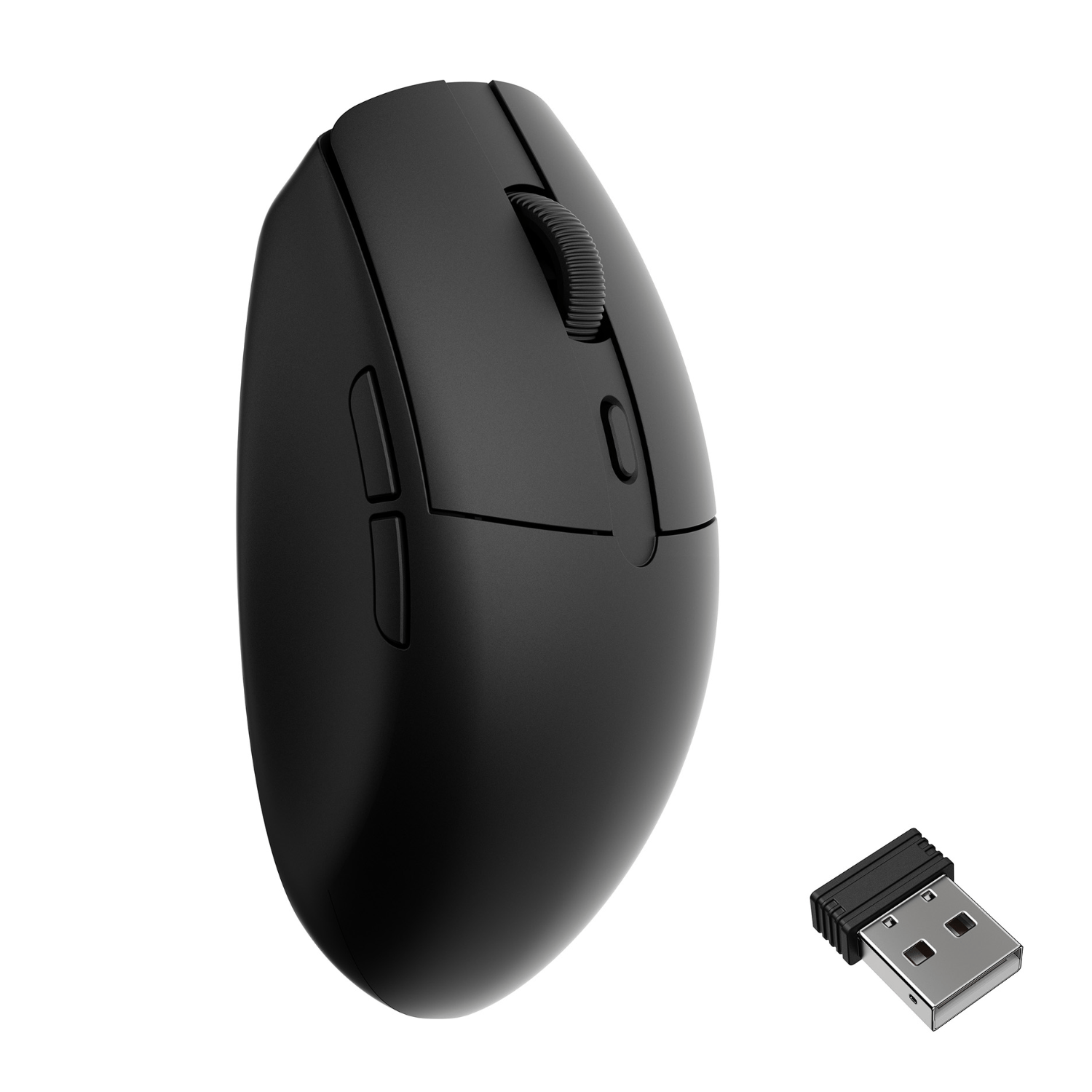 Keychron BM22-A9 1K Huano Micro Switch Wireless Mouse (BT/2.4GHz/Wired) - Black