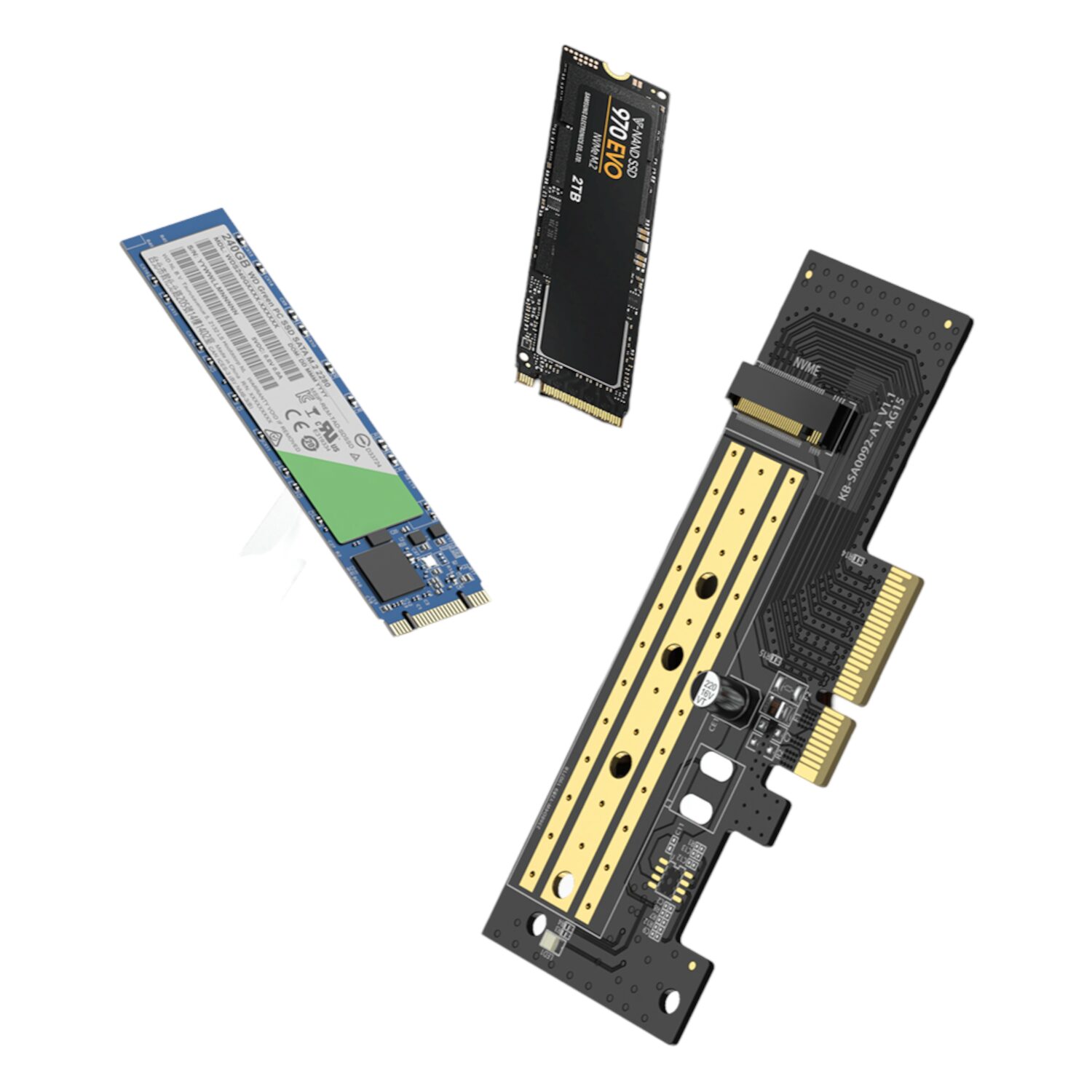 CM302-70503-wr-04.jpg UGREEN CM302 M.2 NVME to PCI-E3.0X4 Express Card