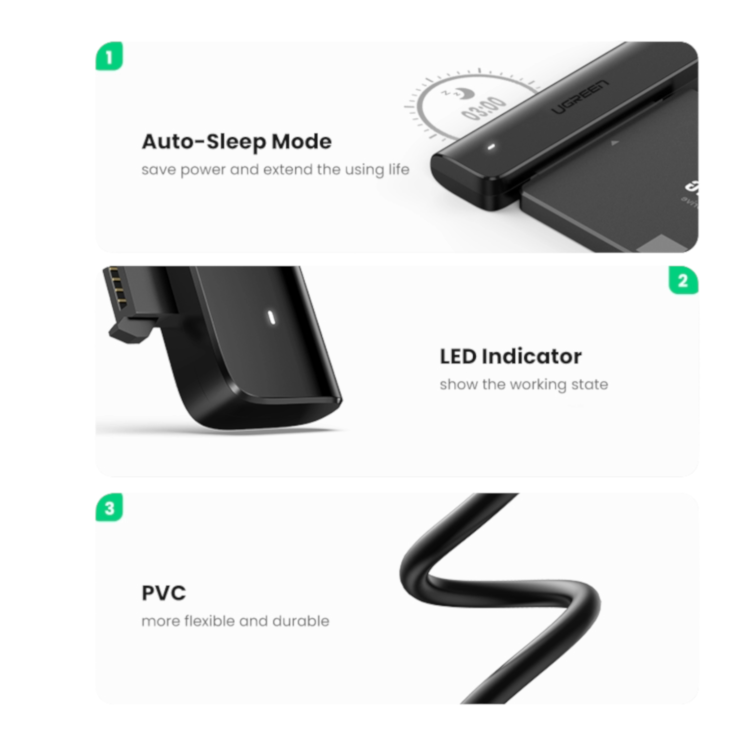 CM321-70610_UGREEN-CM321-USB-Type-C-to-2.5inch-SATA-HDD-SSD-Converter-Cable-Blk_wr05.jpeg UGREEN CM321 USB Type-C to 2.5" SATA HDD/SSD Converter Cable 5Gbps-Black