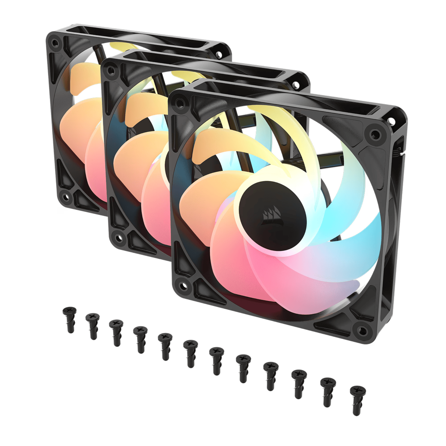 CO-9050196-WW_Corsair_RS120-R_ARGB_120mm_PWM_Reverse_F_wr_02.png Corsair RS120-R ARGB 120mm PWM Reverse Fans Triple Pack - Black