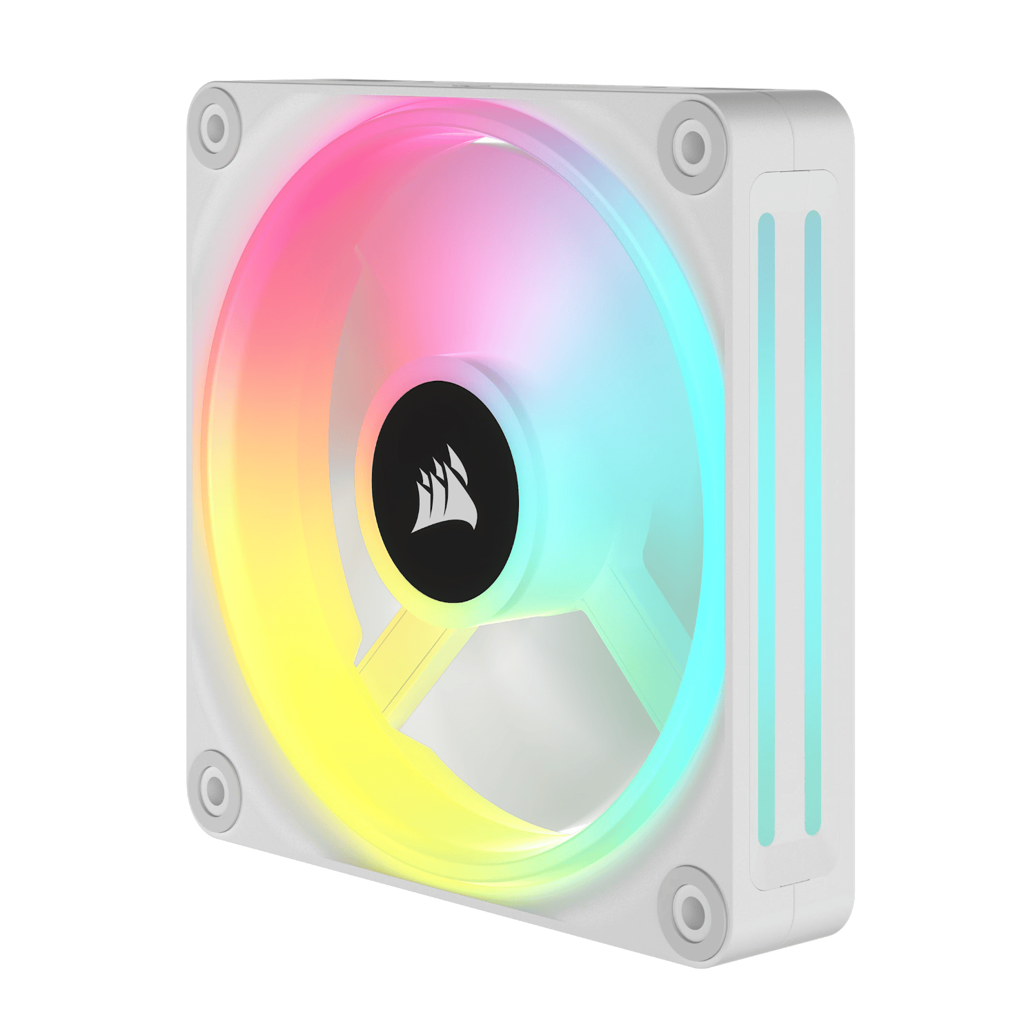 Corsair iCUE LINK QX120 RGB 120mm PWM PC Fan Expansion Kit - White