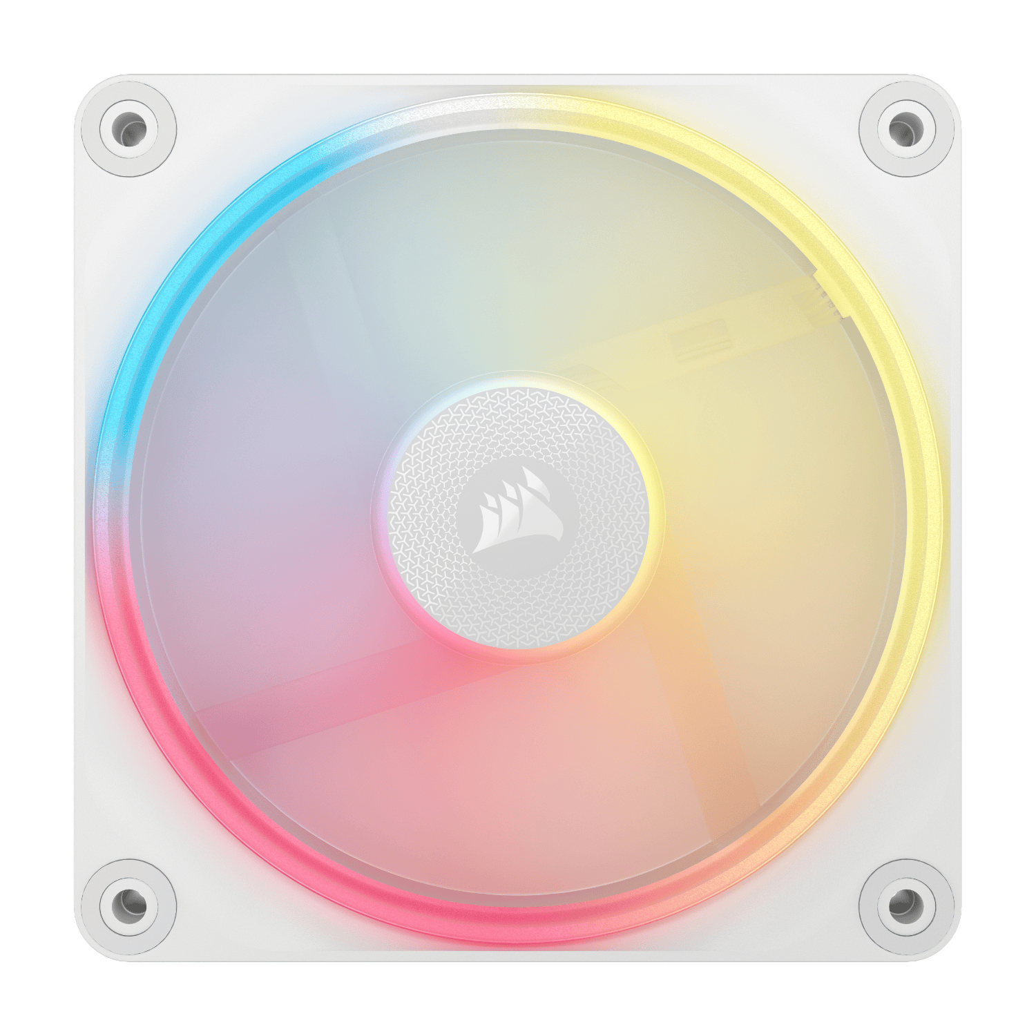 Corsair iCUE LINK LX120-R RGB 120mm PWM Reverse Fan Expansion – White