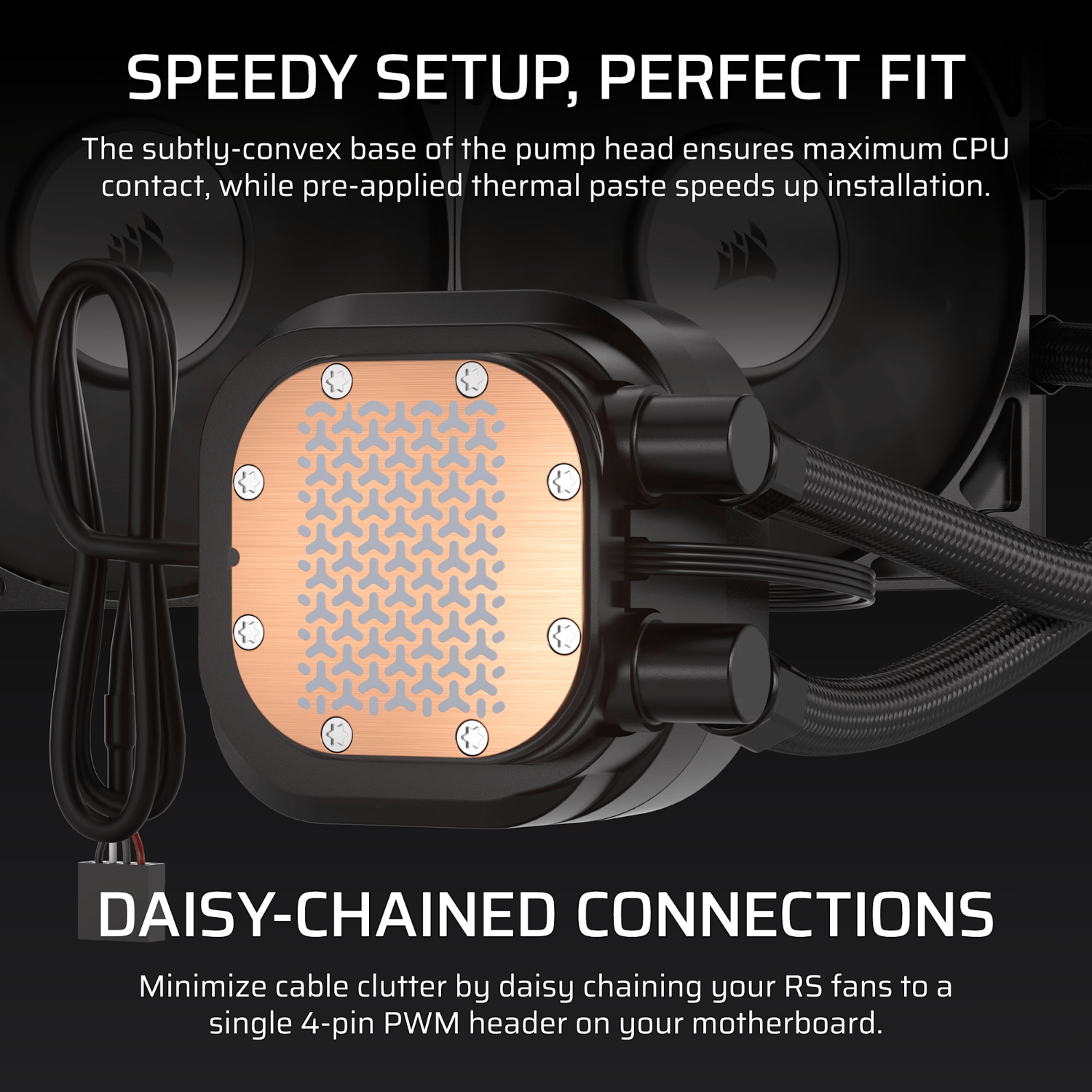 Corsair NAUTILUS 360 RS LCD Liquid CPU Cooler - Black