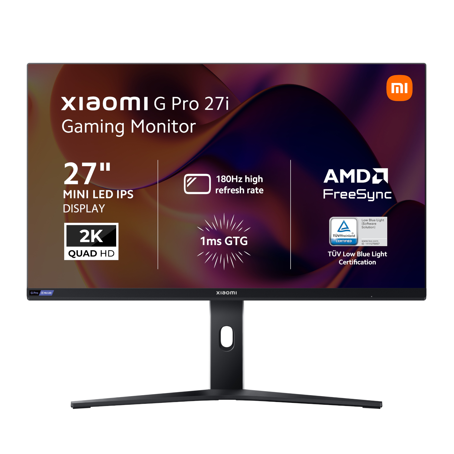 Xiaomi G Pro 27i 27" 2K 1440p Mini LED IPS Gaming Monitor (180Hz, 1ms)