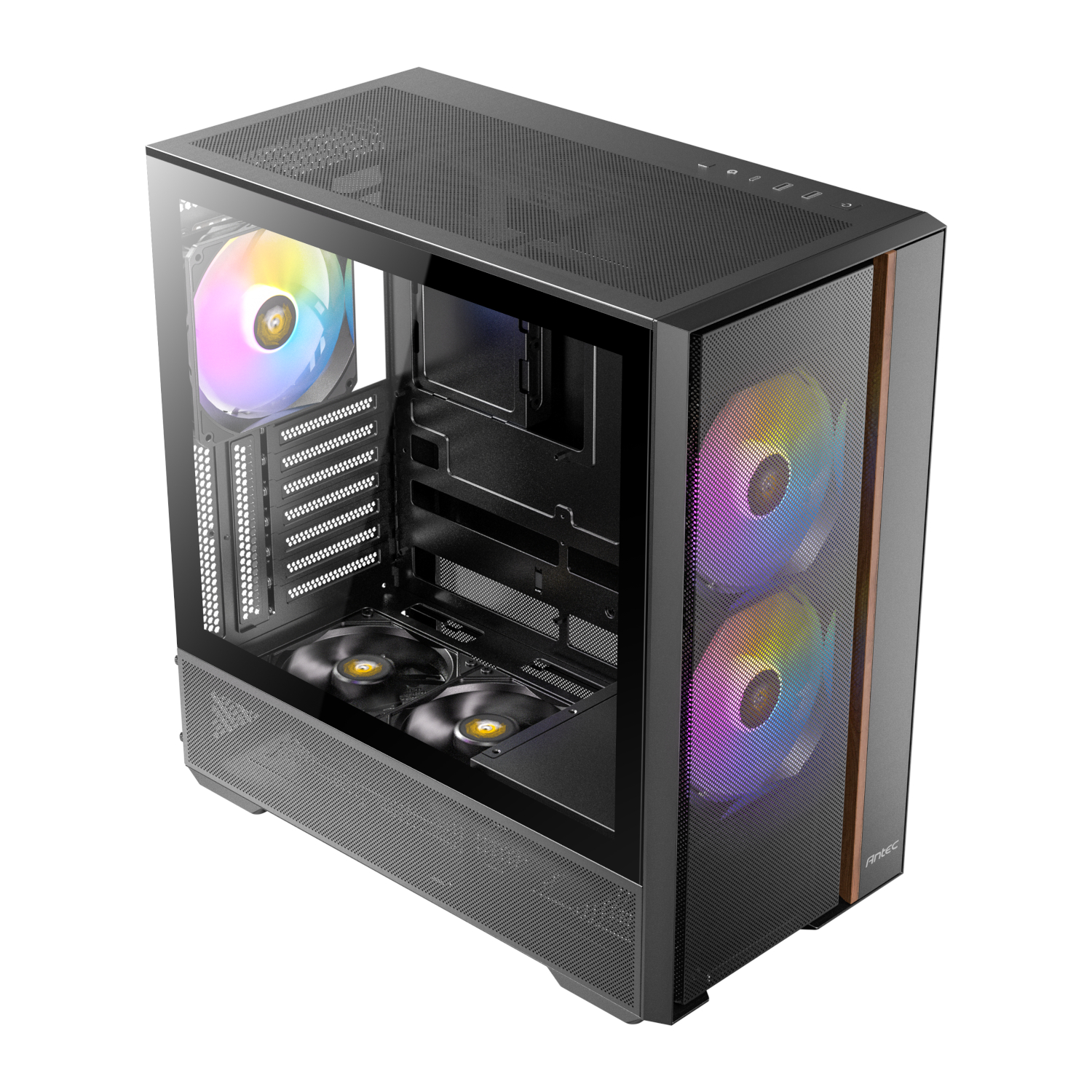 FLUX-REAR_Antec-FLUX-Rear-ARGB-ATX-Mid-Tower-Gaming-Chassis-Black_wr_04a.jpg Antec FLUX Rear ARGB ATX Mid Tower Gaming Chassis - Black