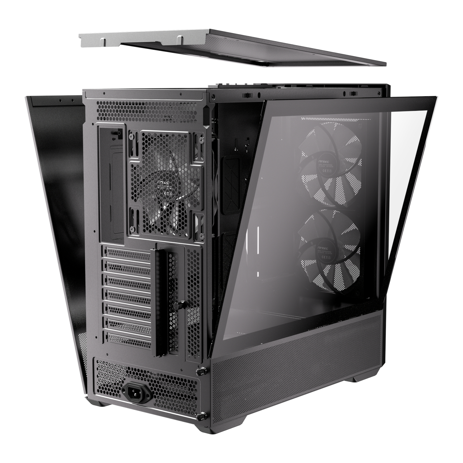 FLUX-REAR_Antec-FLUX-Rear-ARGB-ATX-Mid-Tower-Gaming-Chassis-Black_wr_05a.jpg Antec FLUX Rear ARGB ATX Mid Tower Gaming Chassis - Black