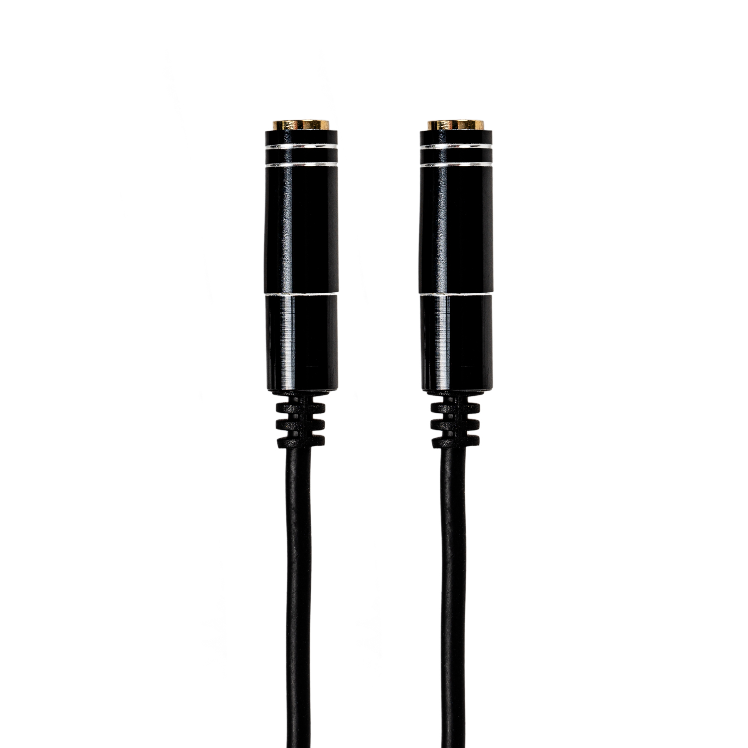 GAP35M2F_wr_02a.jpg Gizzu 3-Pole Audio Splitter Cable - Black