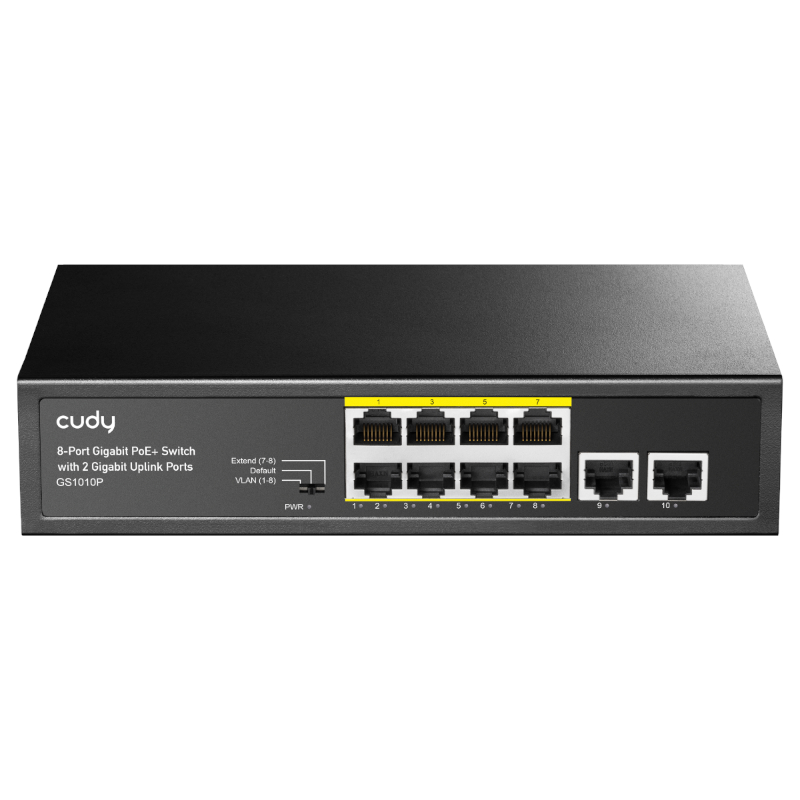 GS1010PE_wr_01.jpeg Cudy 8-Port Gigabit PoE+ Unmanaged Switch