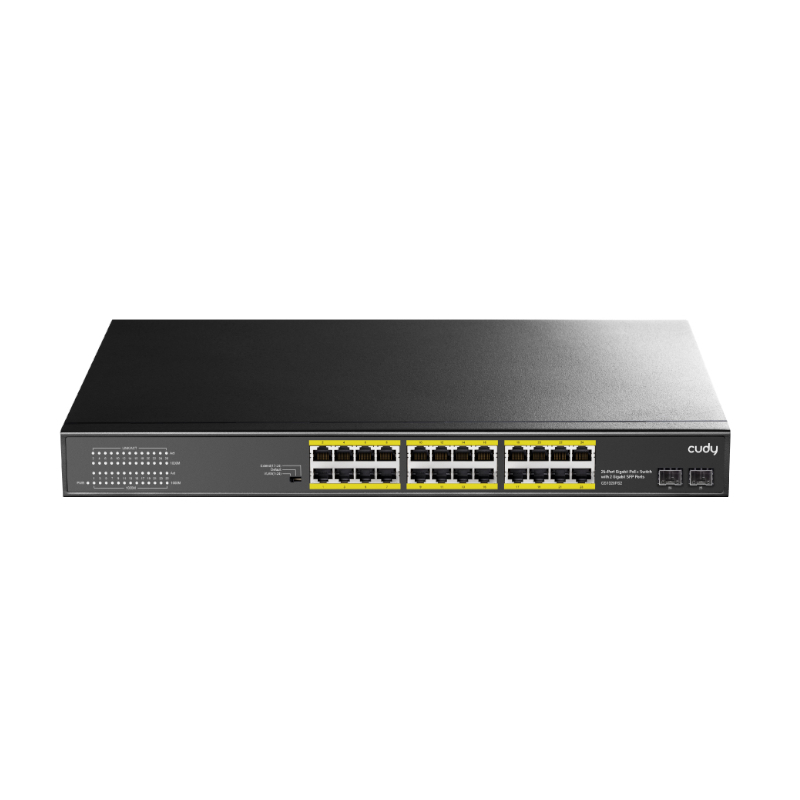 GS1028PS2_wr_01.jpg Cudy 24-Port Gigabit PoE+ Unmanaged Switch
