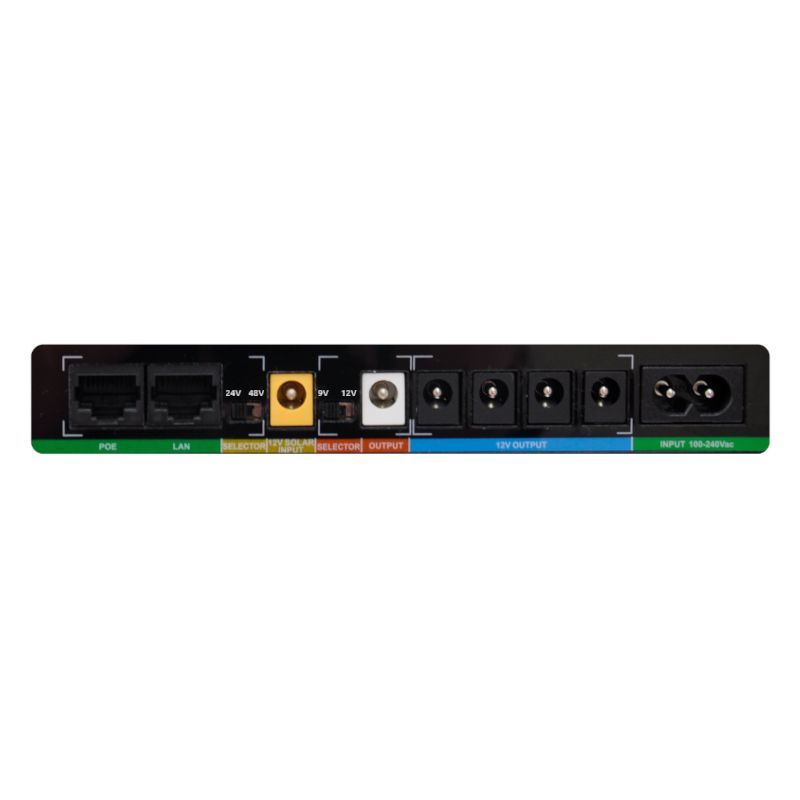 GIZZU 60W 65Wh 17600mAh Mini POE DC UPS Lithium - Black