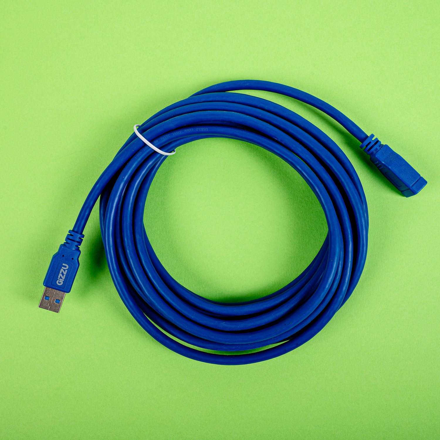 Gizzu USB 3.0 Extension Cable 5m - Blue