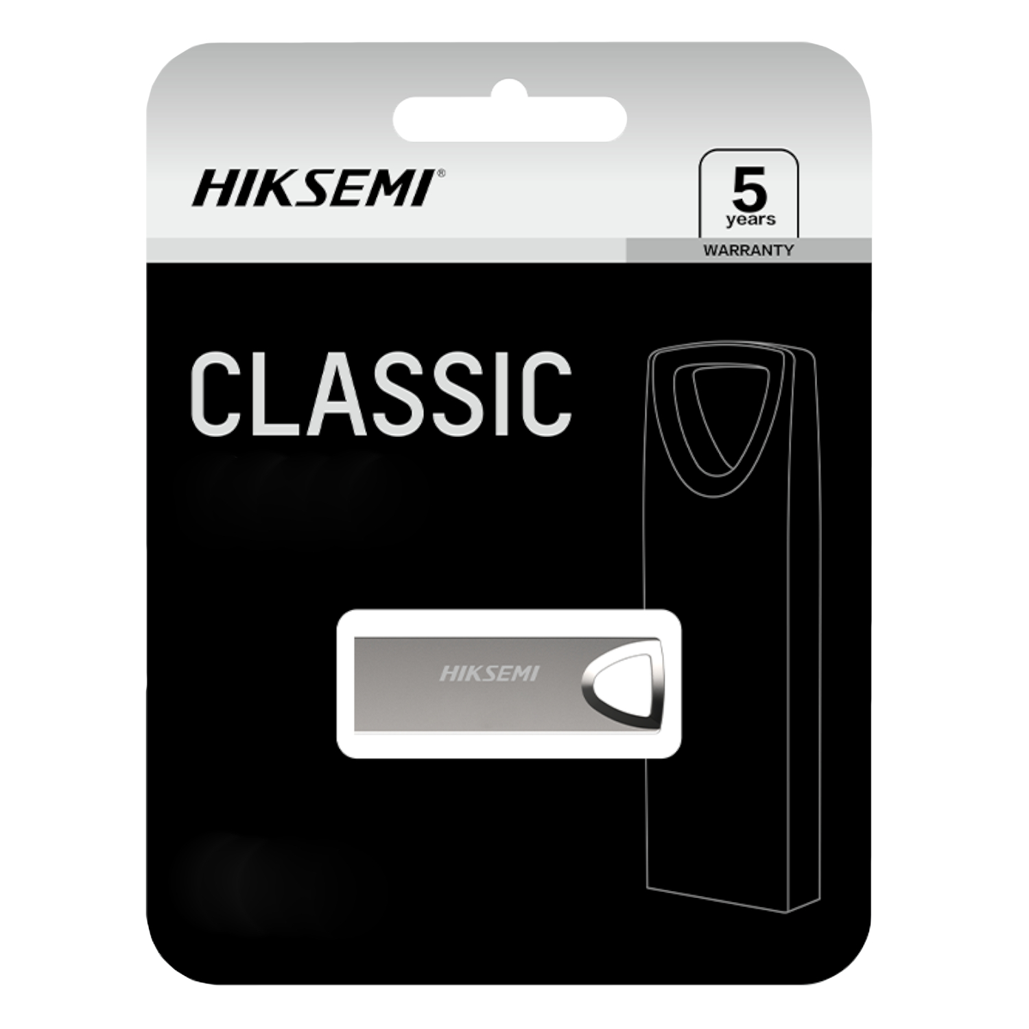 Hiksemi Classic 64GB USB2.0 Flash Drive - Metal