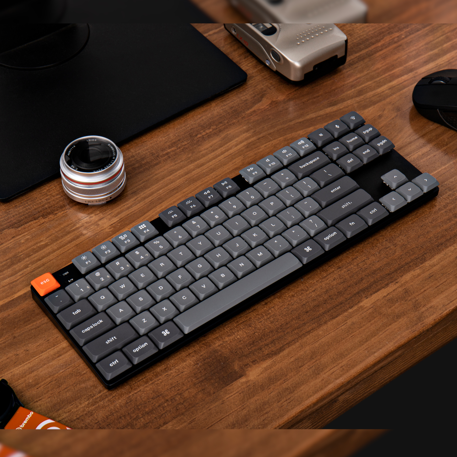 Keychron K1 Max QMK/VIA 80% Wireless Custom Mechanical Keyboard | RED Switches