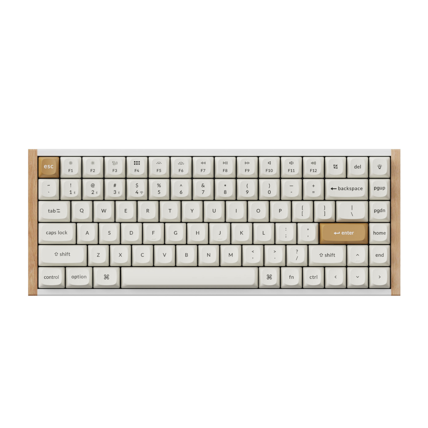 Keychron K2 HE Wireless Special Edition Magnetic Custom Keyboard | NEBULA Switch – White