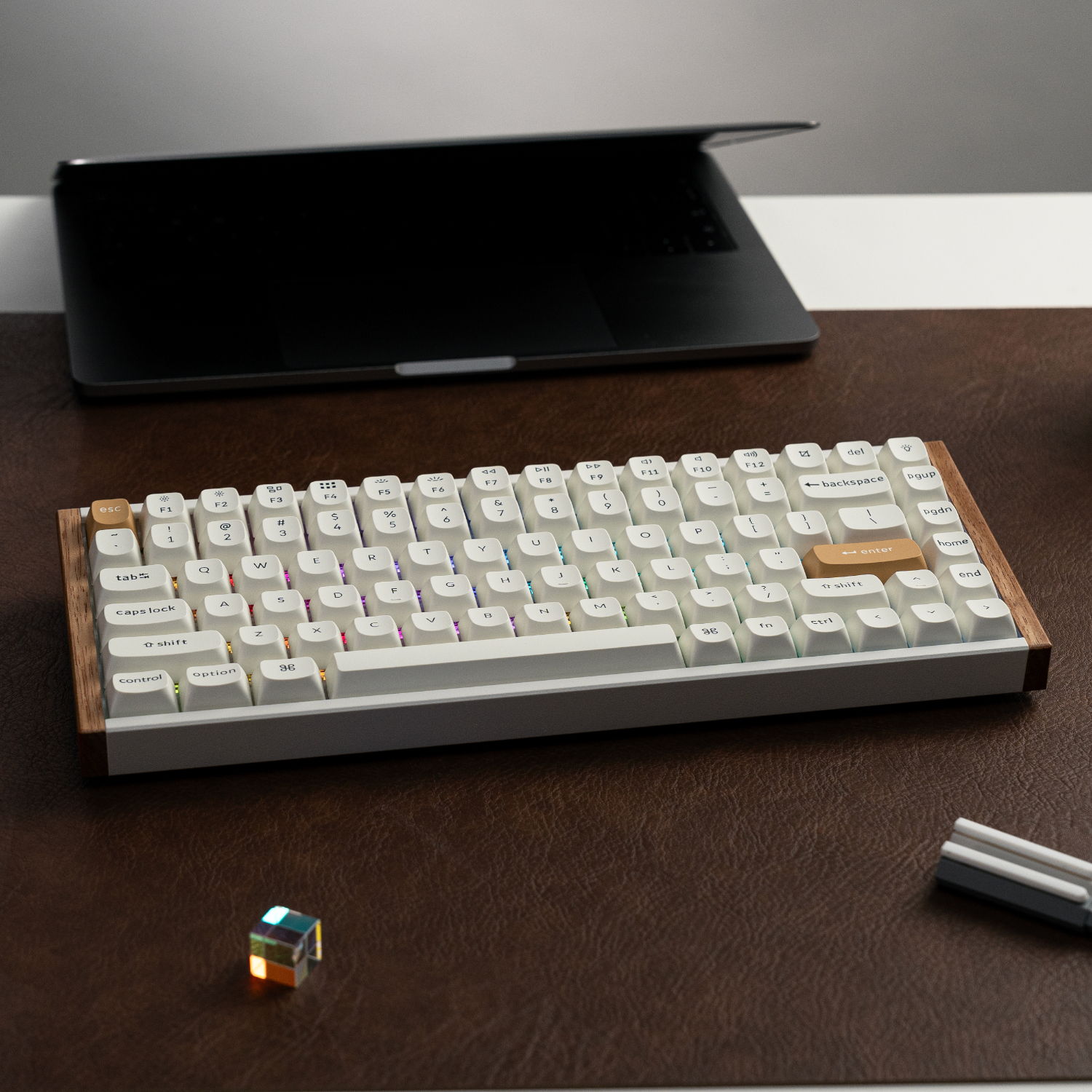 Keychron K2 HE Wireless Special Edition Magnetic Custom Keyboard | NEBULA Switch – White