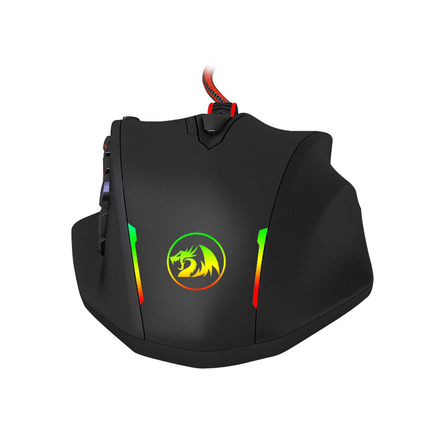 REDRAGON IMPACT 12400DPI MMO Gaming Mouse - Black