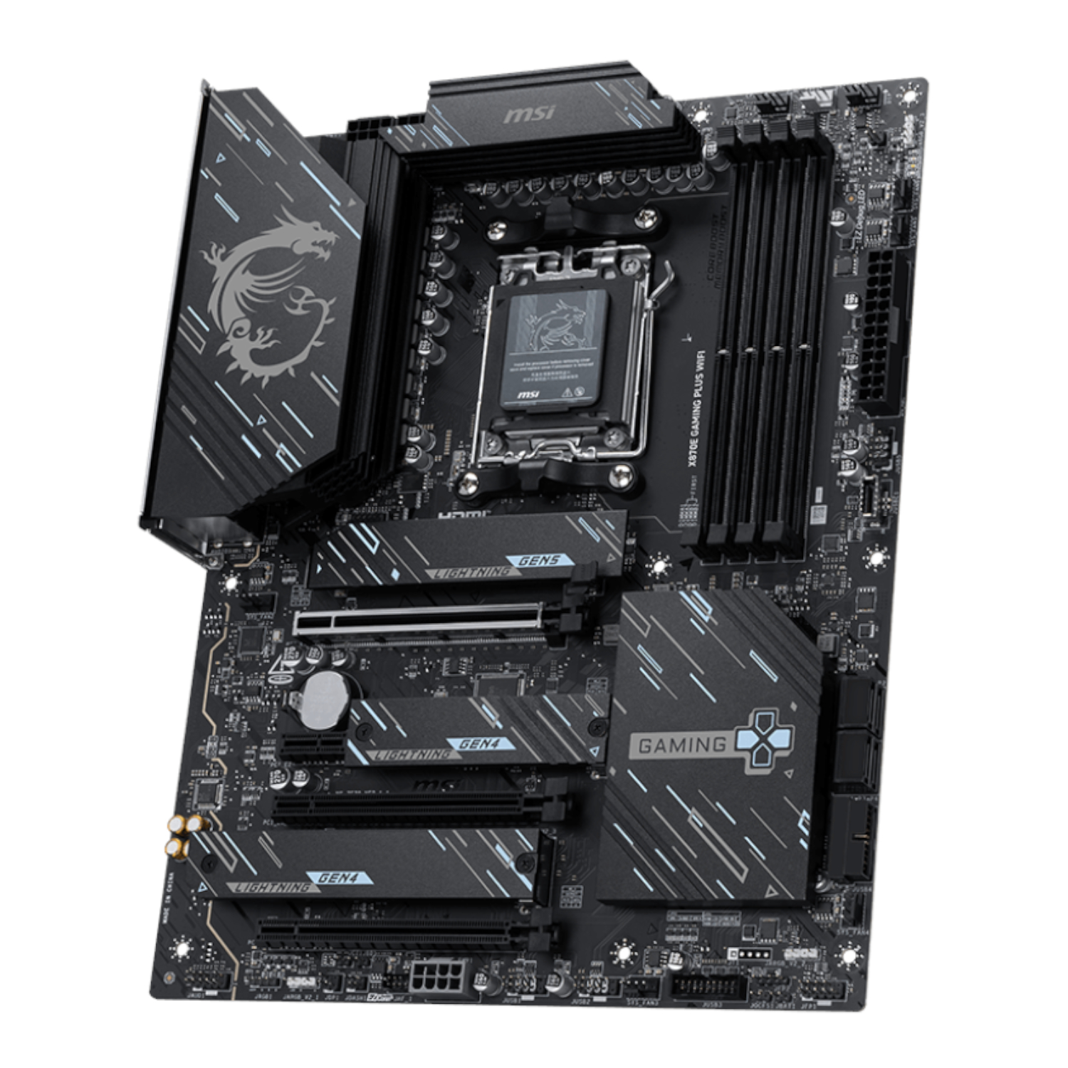 MSI X870E Gaming Plus WIFI AM5 ATX Gaming Motherboard