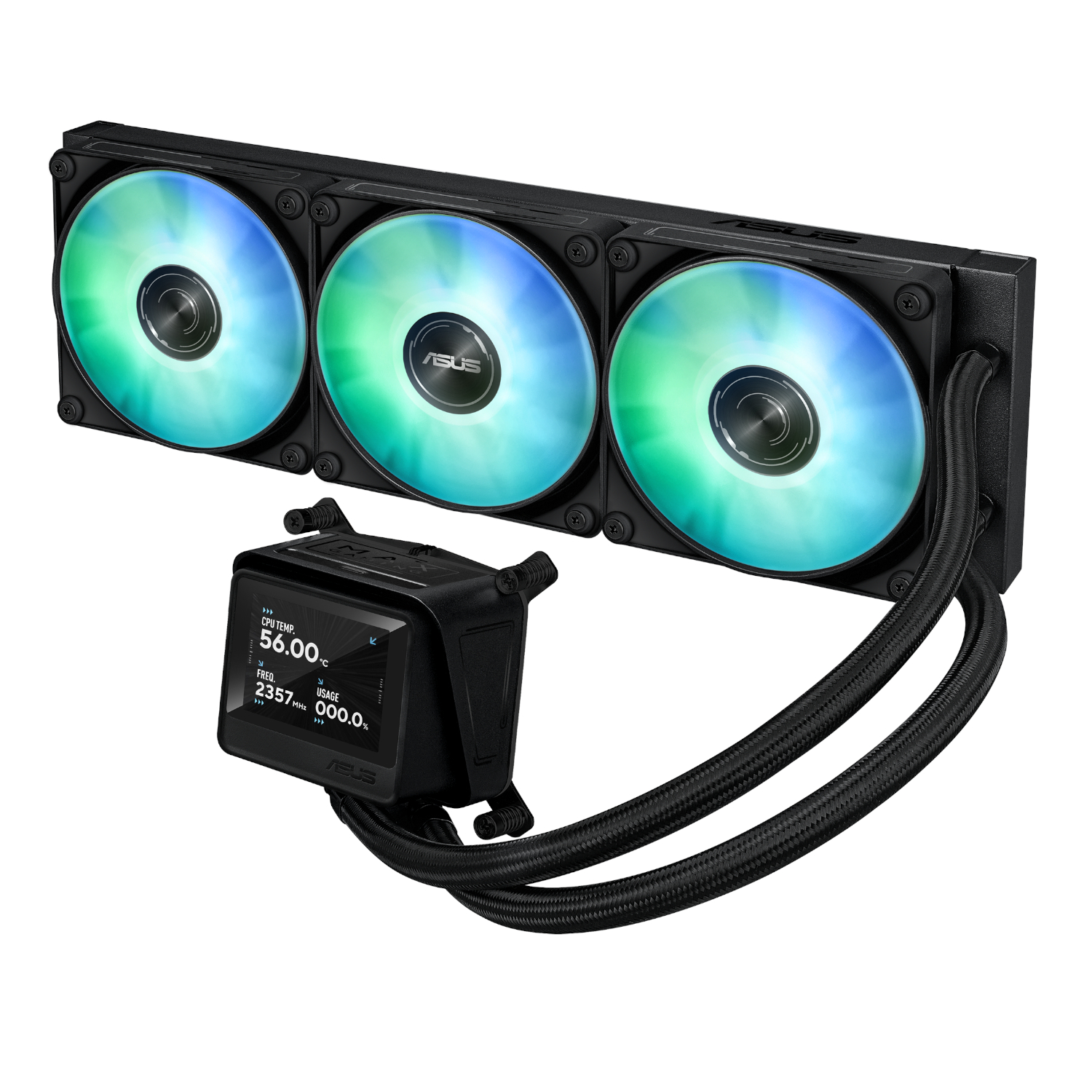 MAXGAMINGLC360ARGBLCD_Asus-MAX-Gaming-LC-360-ARGB-LCD-All-in-one-CPU-Liquid-Cooler-Black_wr_02a.jpg Asus MAX Gaming LC 360 ARGB LCD All-in-one CPU Liquid Cooler - Black