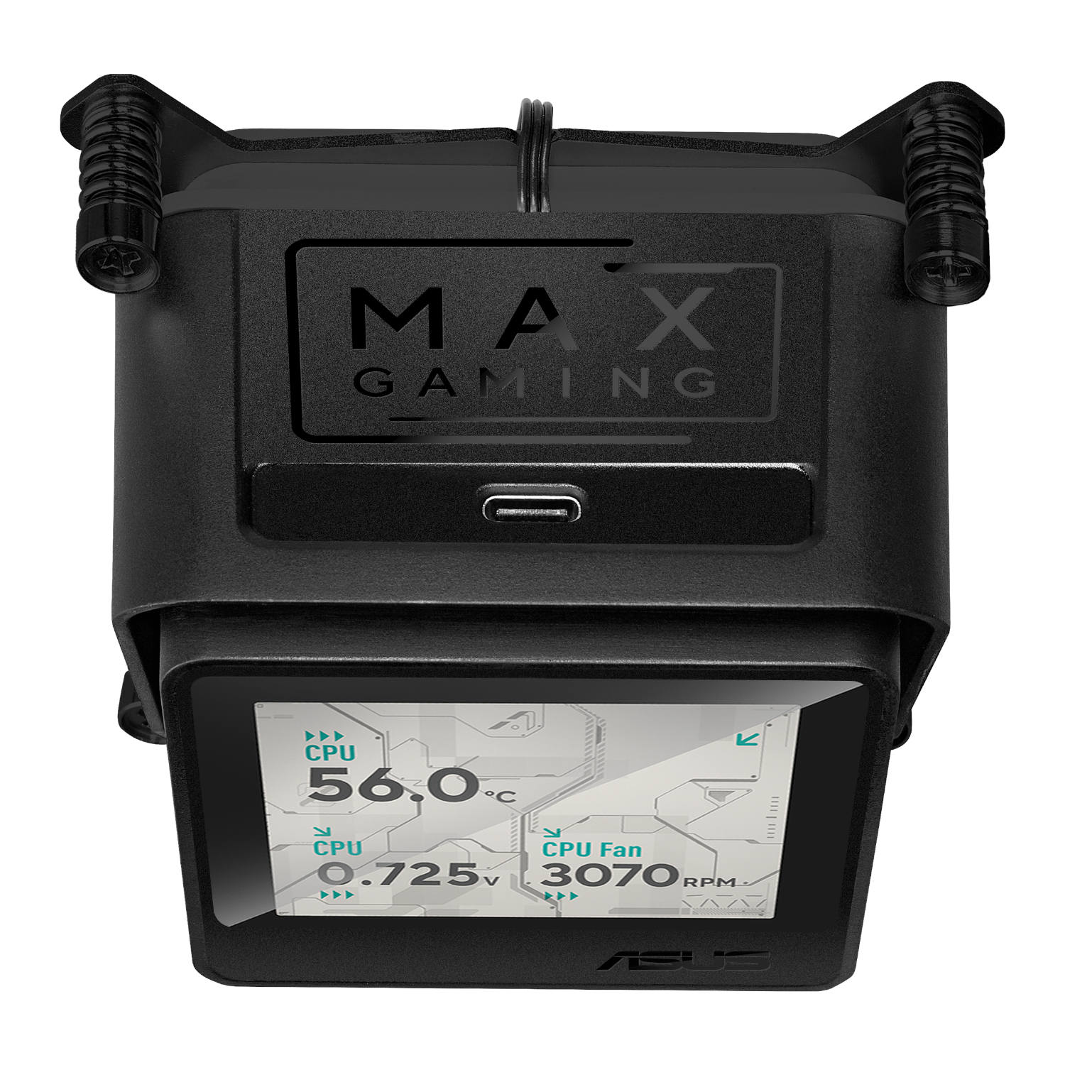 MAXGAMINGLC360ARGBLCD_Asus-MAX-Gaming-LC-360-ARGB-LCD-All-in-one-CPU-Liquid-Cooler-Black_wr_05a.jpg Asus MAX Gaming LC 360 ARGB LCD All-in-one CPU Liquid Cooler - Black