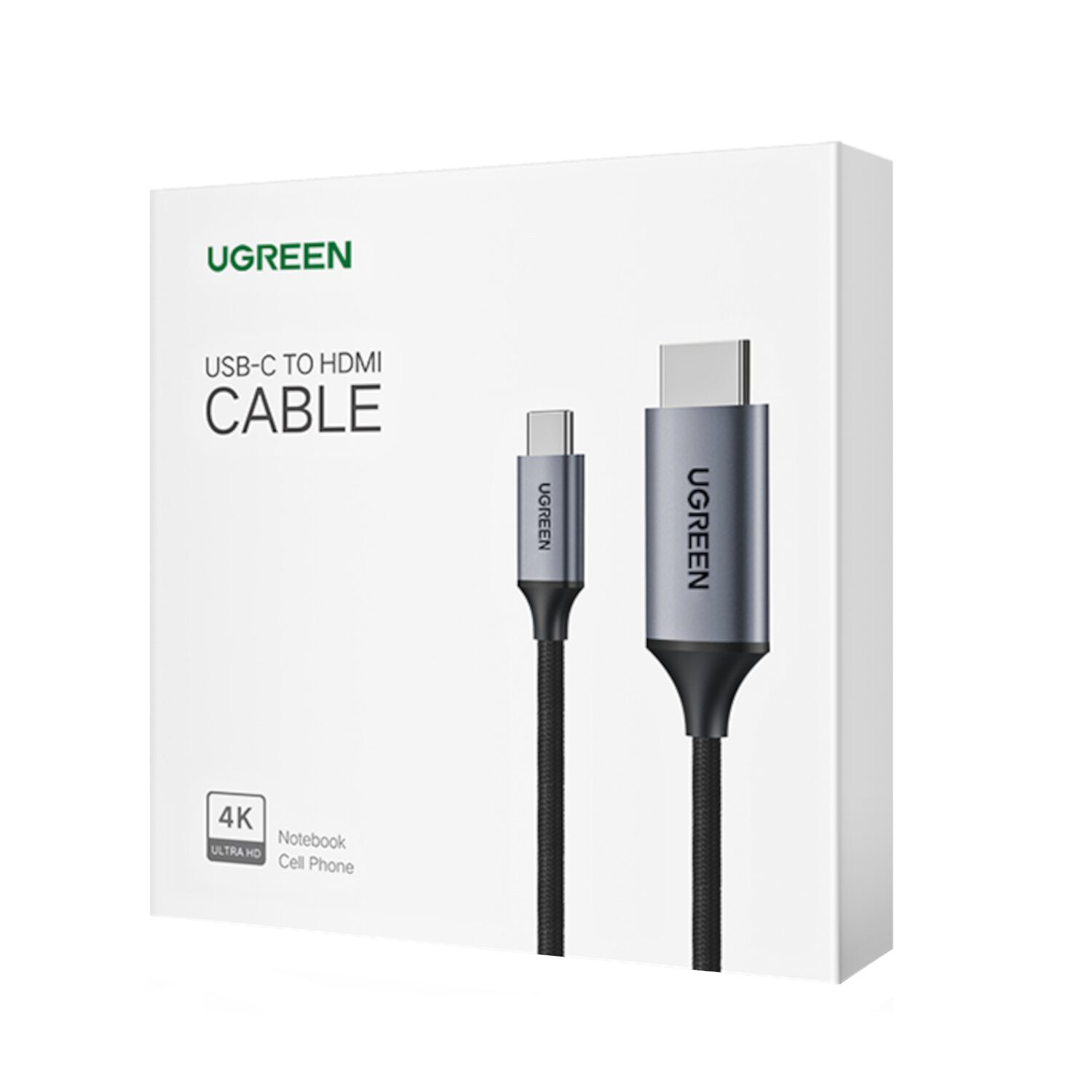 MM142-50570-wr-04.jpg UGREEN Type-C to 4K@60Hz HDMI 1.5m Cable
