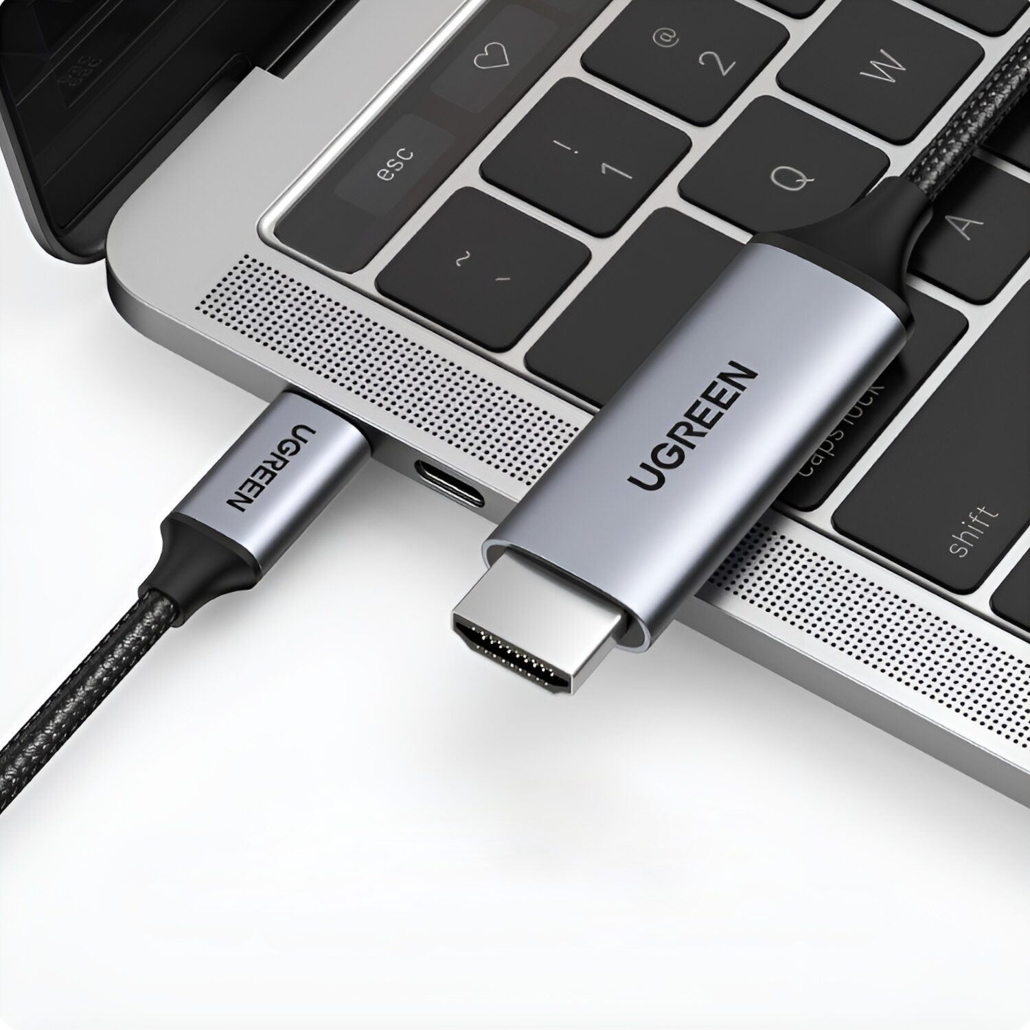 MM142-50570-wr-05.jpg UGREEN Type-C to 4K@60Hz HDMI 1.5m Cable