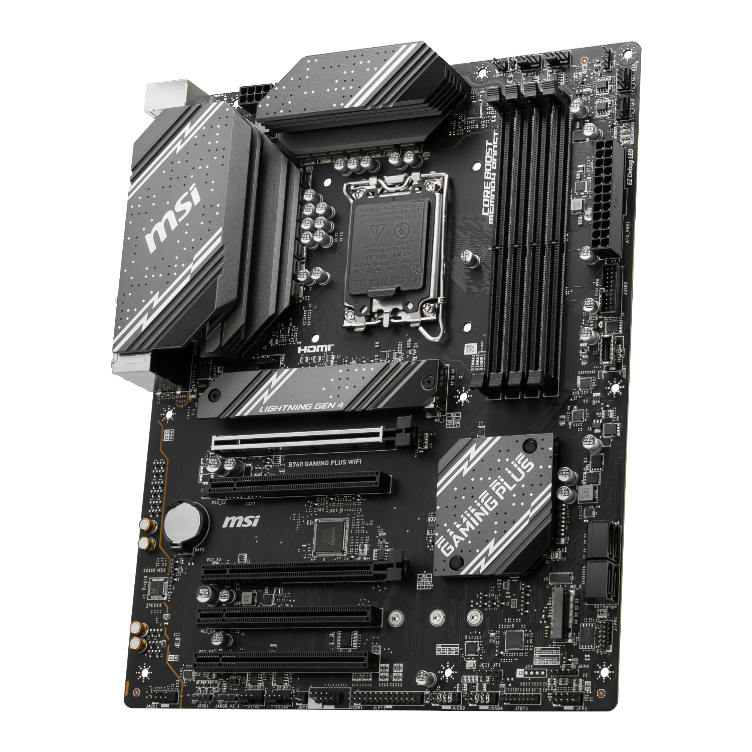 MSI B760 GAMING PLUS WIFI DDR5 LGA1700 ATX Motherboard