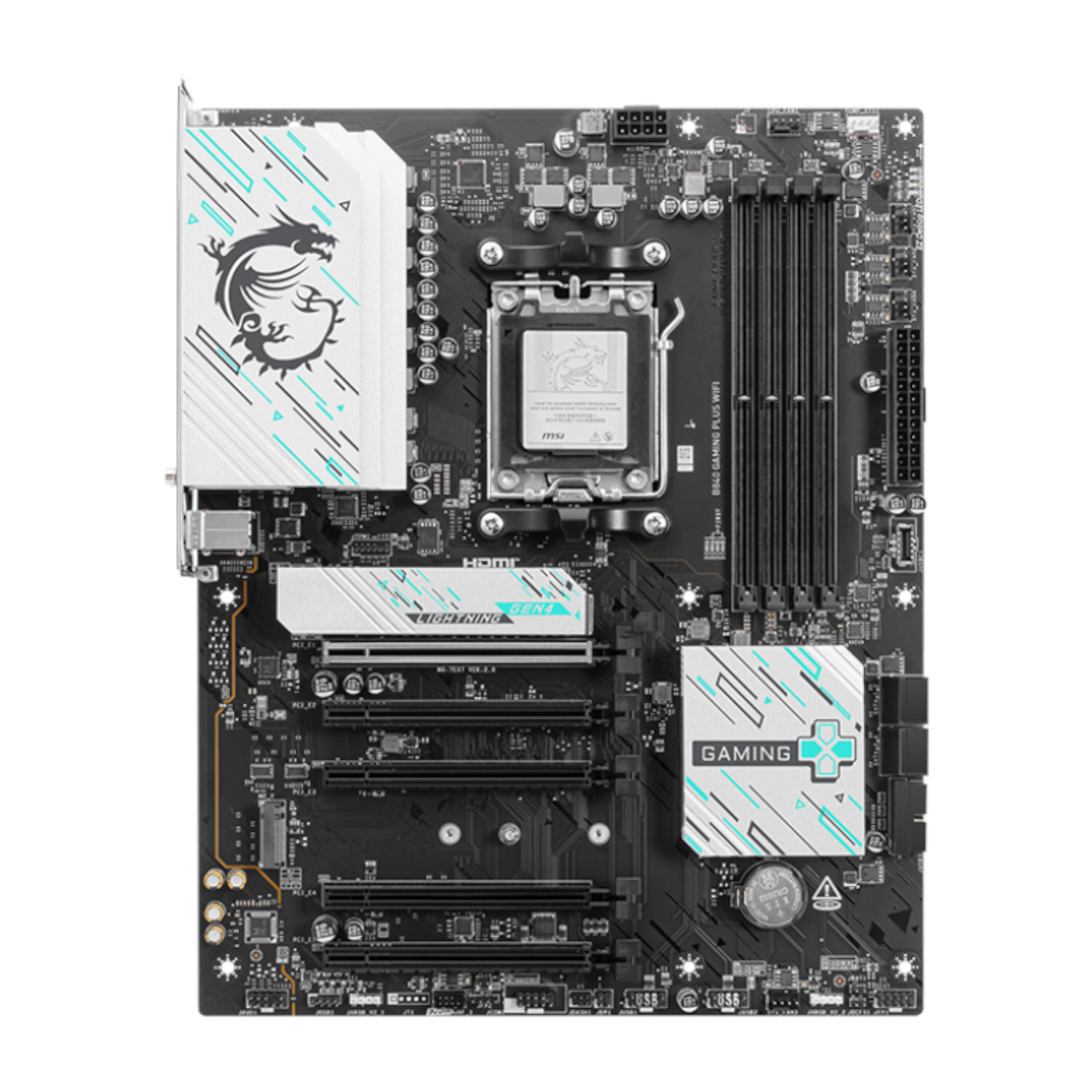 MSI B840 GAMING PLUS WIFI AM5 ATX Gaming Motherboard