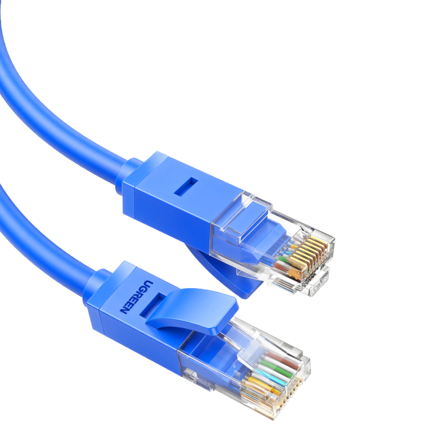NW102-15996_-UGREEN-Cat6-RJ45-Gigabit-Ethernet-Cable-Blu.jpeg UGREEN RJ45 CAT6 0.5m LAN Network Cable - (1Gbps, 250MHz) - Blue