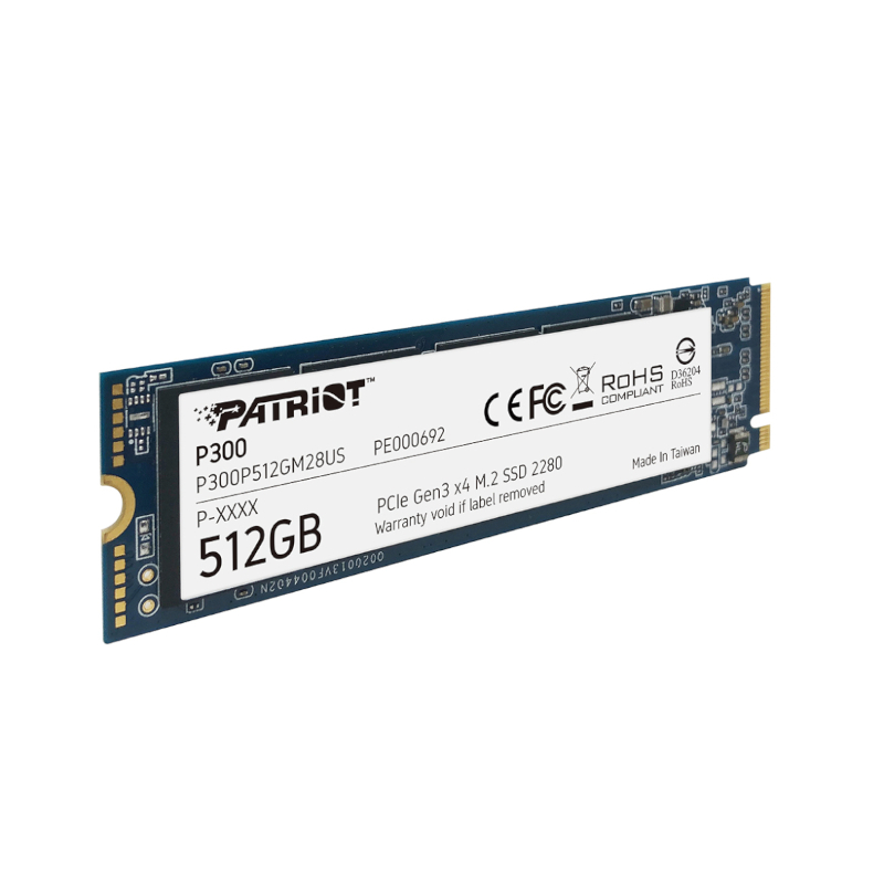 P300P512GM28_wr_03.jpg Patriot P300 512GB M.2 PCIe NVMe SSD